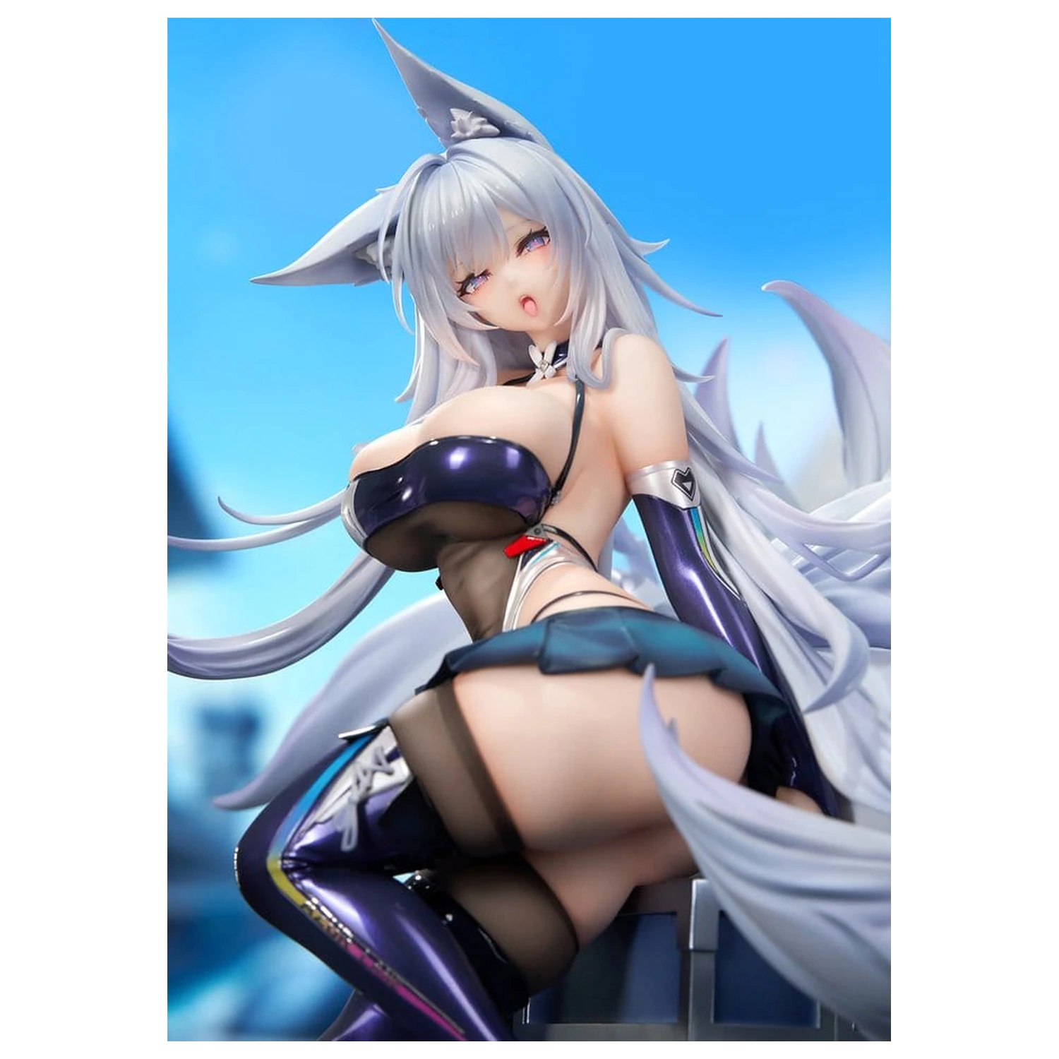 Azur Lane PVC Figur 1/7 Shinano Moonlit Chrome Ver. Acryl Special Edition mit Display 25 cm Produktfoto
