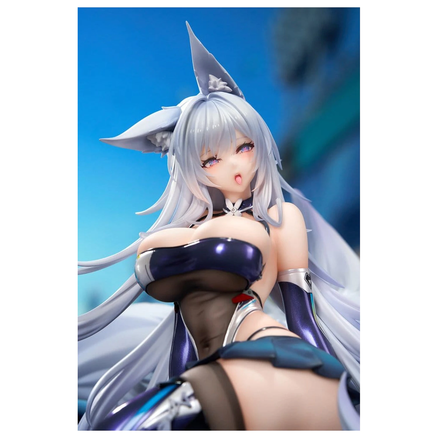 Azur Lane PVC Figur 1/7 Shinano Moonlit Chrome Ver. Acryl Special Edition mit Display 25 cm Produktfoto