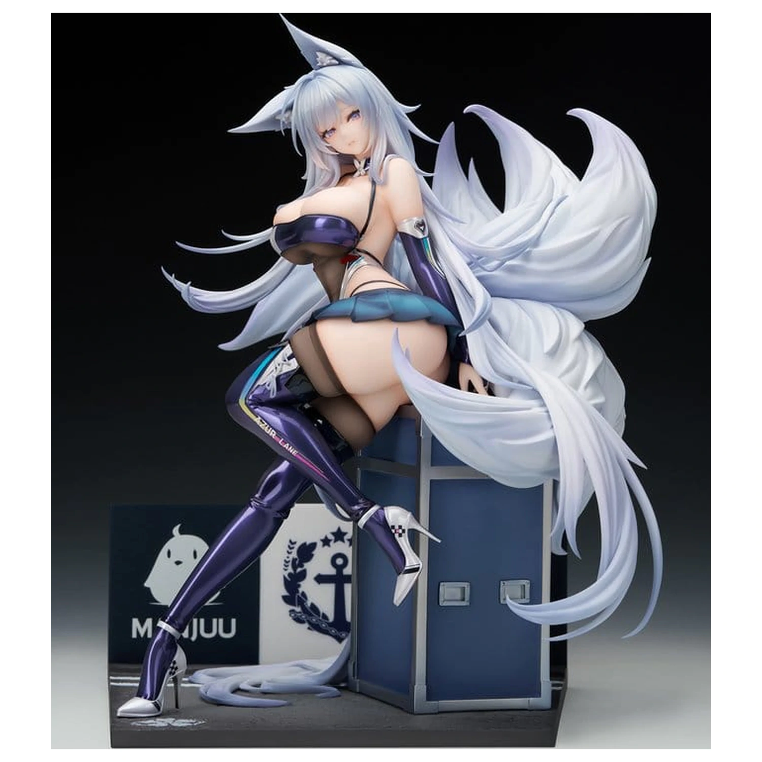 Azur Lane PVC Figur 1/7 Shinano Moonlit Chrome Ver. 25 cm Produktfoto