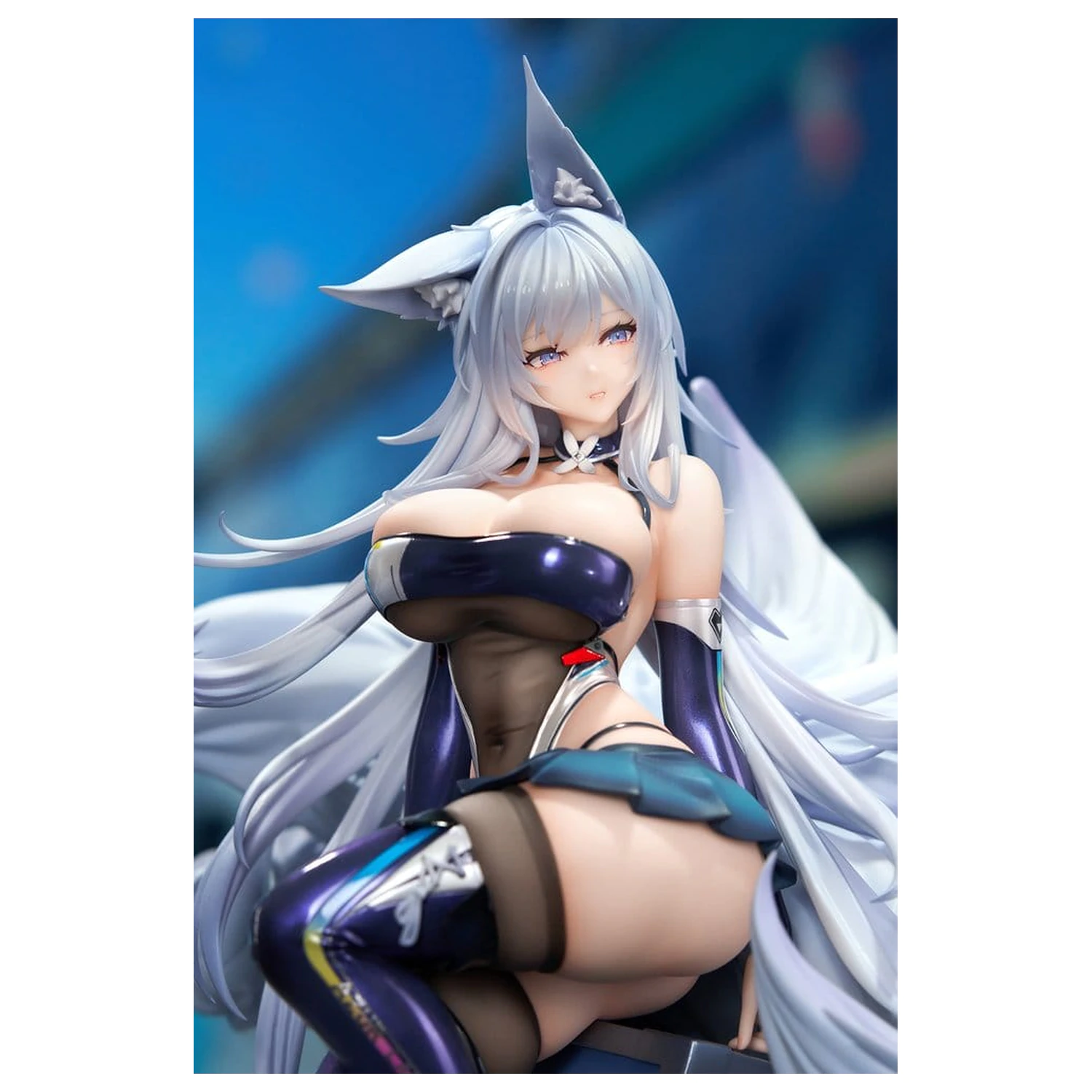Azur Lane PVC Figur 1/7 Shinano Moonlit Chrome Ver. 25 cm Produktfoto