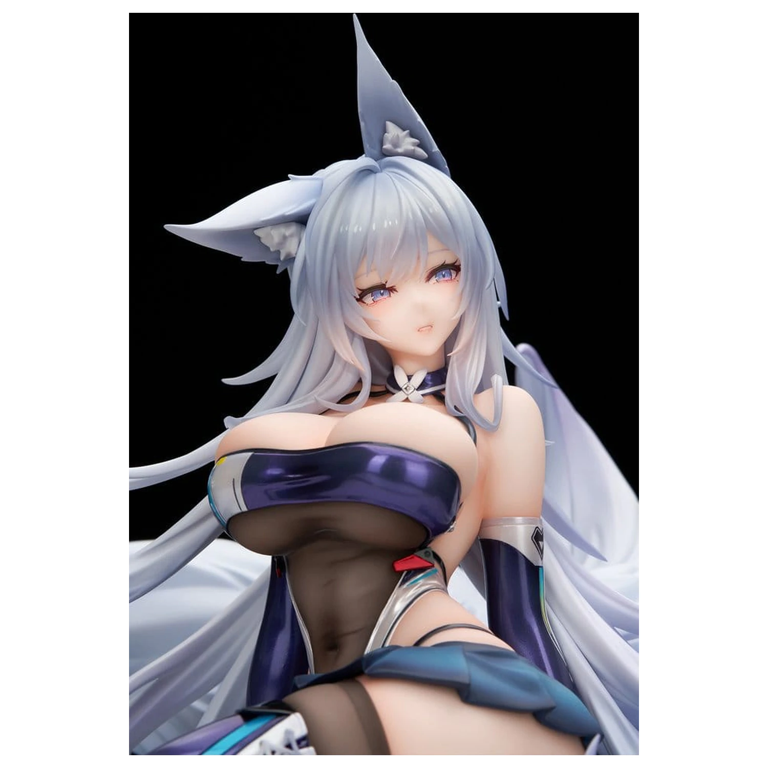 Azur Lane PVC Figur 1/7 Shinano Moonlit Chrome Ver. 25 cm Produktfoto