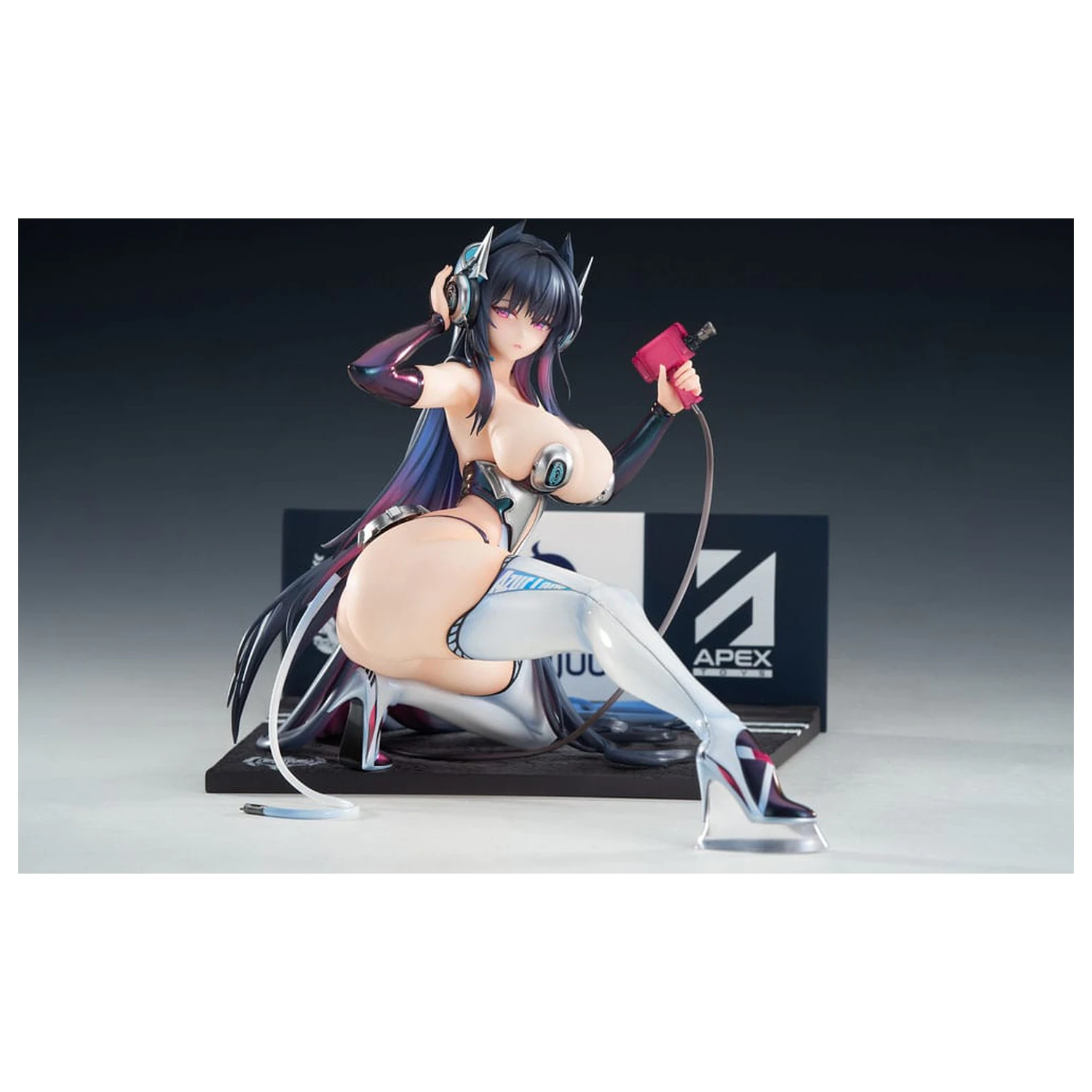 Azur Lane PVC Statue 1/7 Strasbourg Faerie of the Race Circuit Ver. 16 Zentimeter Produktfoto