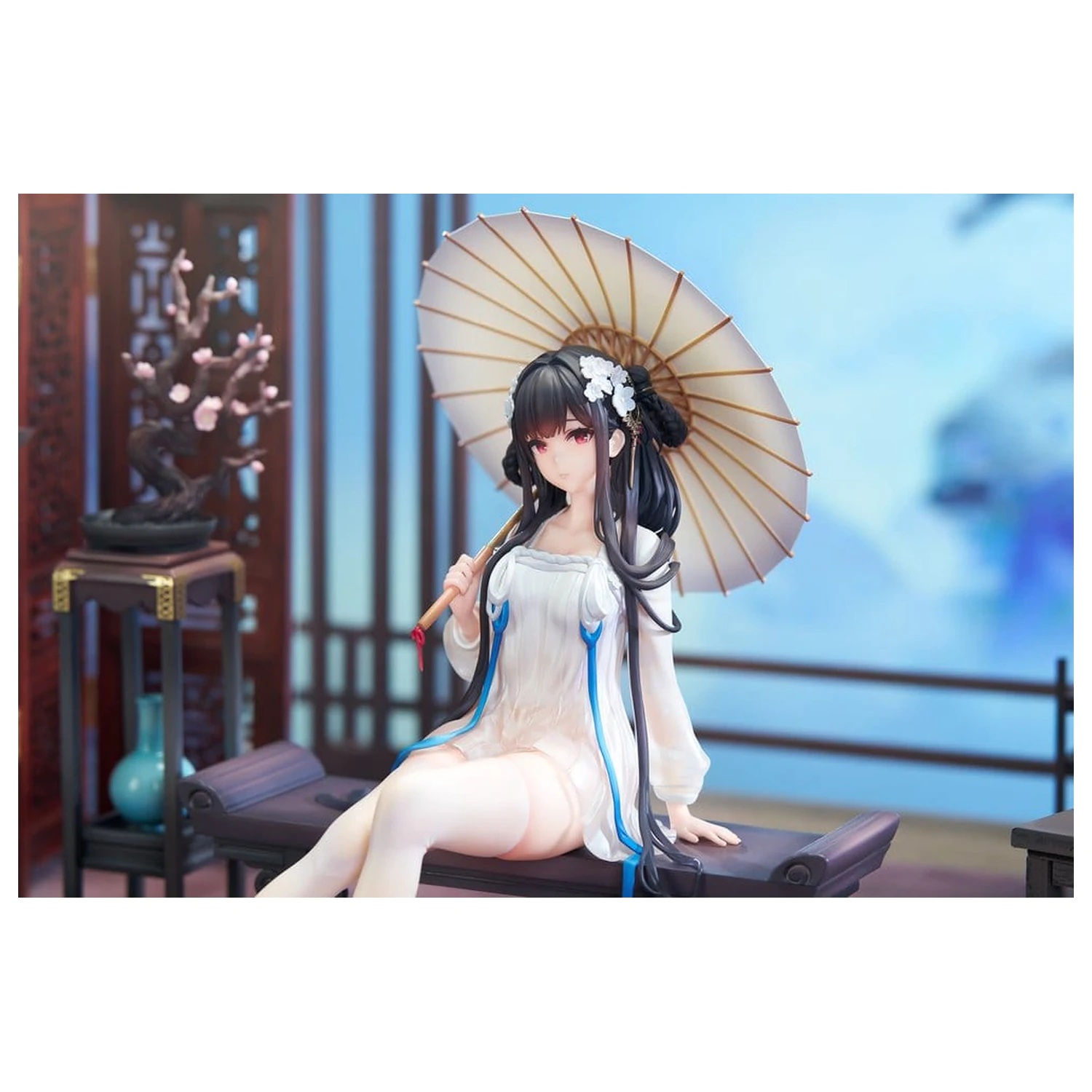 Azur Lane PVC Figur 1/7 Yat Sen Paragon of Celestial Grace Ver. 22 cm Produktfoto