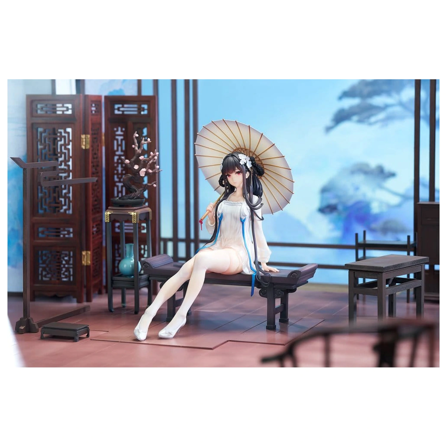 Azur Lane PVC Figur 1/7 Yat Sen Paragon of Celestial Grace Ver. 22 cm Produktfoto