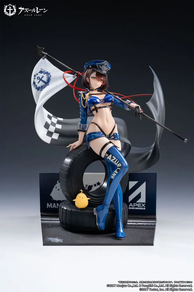 Azur Lane PVC Statue Baltimore Finish Line Flagbearer Ver. 24 cm Produktfoto