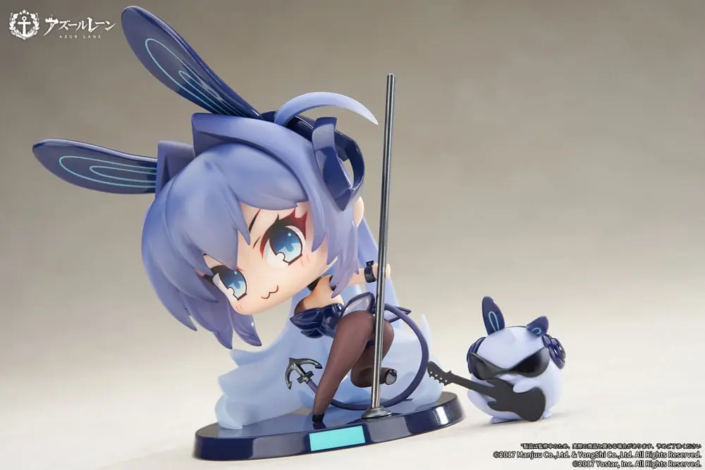 Azur Lane PVC Statue Deformed JUUs Time Chibi New Jersey 8 cm termékfotó