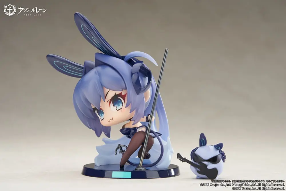 Azur Lane PVC Statue Deformed JUUs Time Chibi New Jersey 8 cm termékfotó