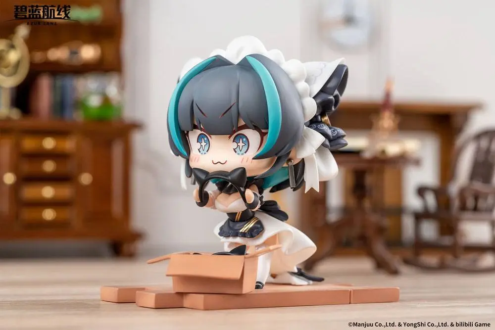 Azur Lane PVC Statue Deformed JUUs Time HMS Cheshire 8 cm Produktfoto