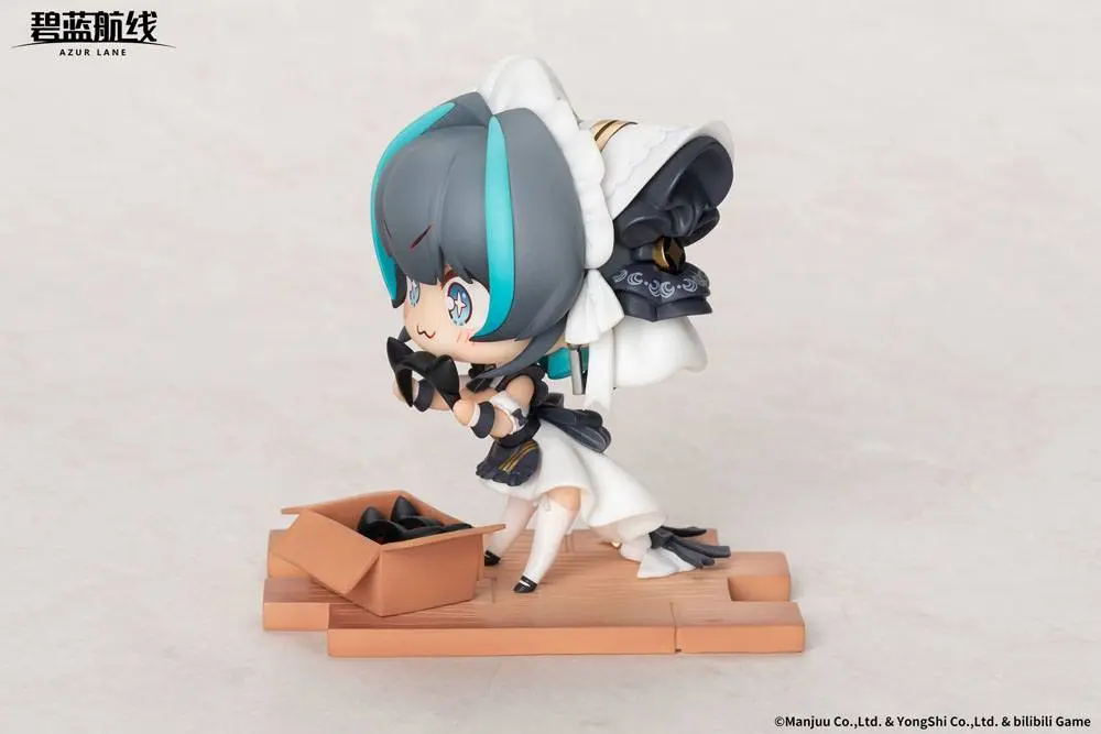 Azur Lane PVC Statue Deformed JUUs Time HMS Cheshire 8 cm Produktfoto