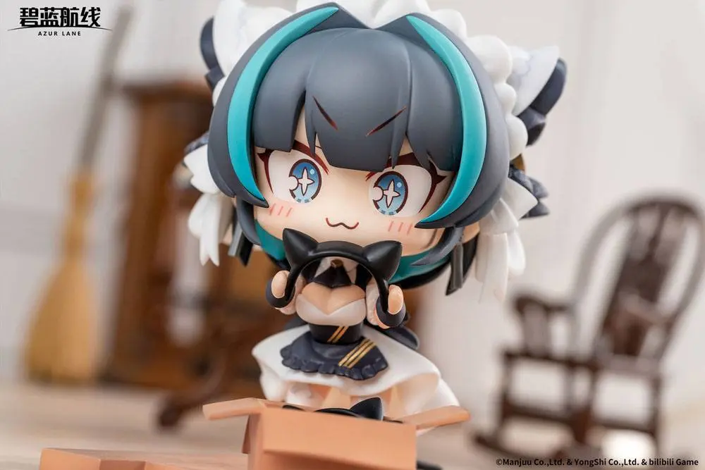 Azur Lane PVC Statue Deformed JUUs Time HMS Cheshire 8 cm Produktfoto