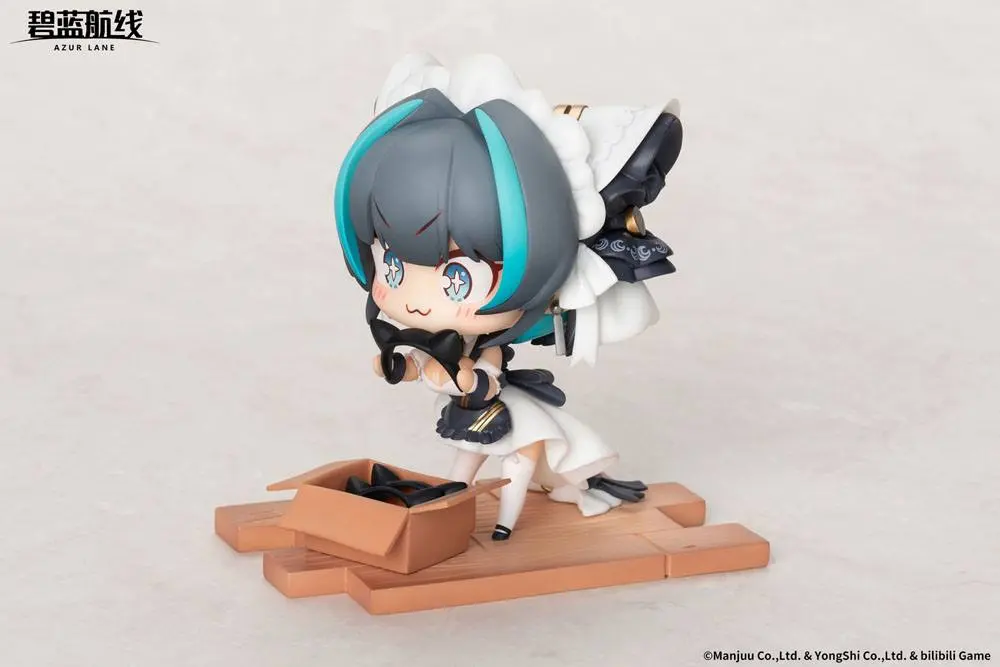 Azur Lane PVC Statue Deformed JUUs Time HMS Cheshire 8 cm Produktfoto
