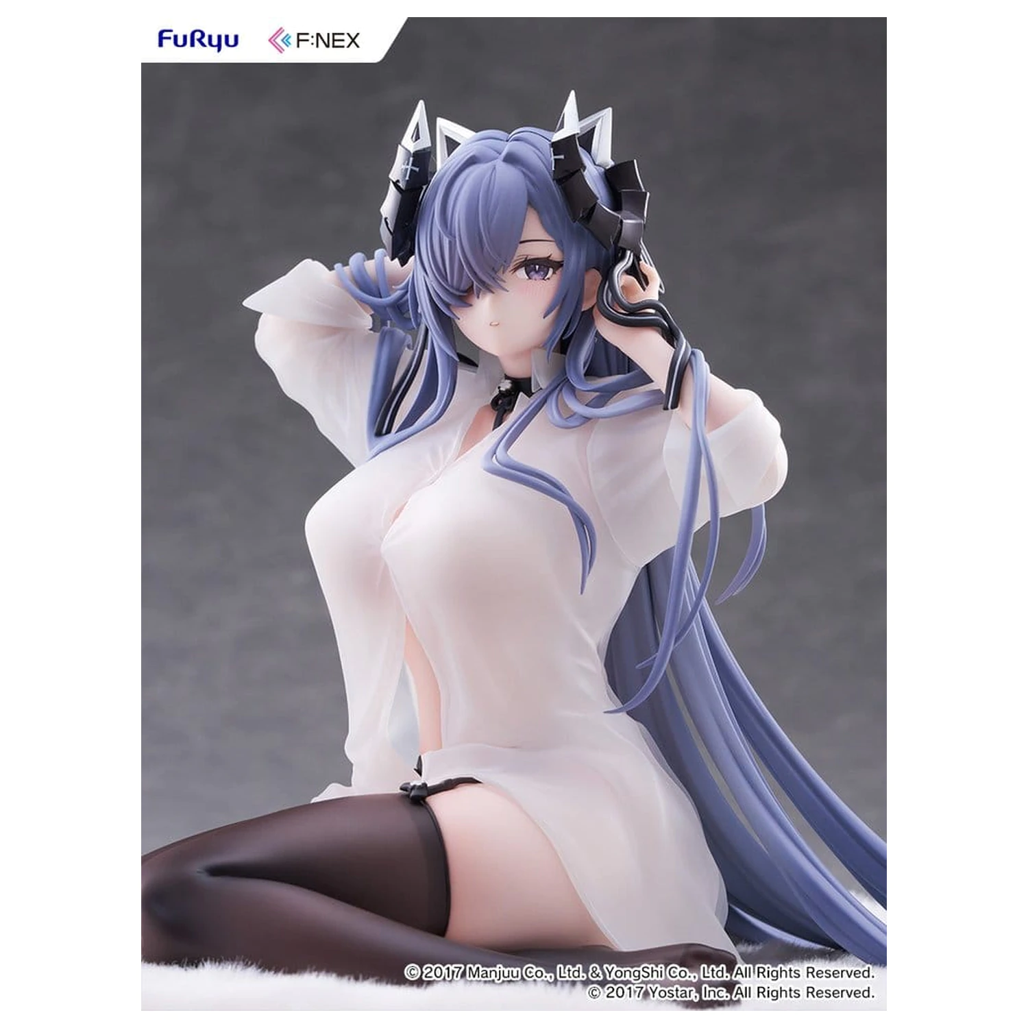 Azur Lane F:NEX PVC Figur 1/6 August von Parseval The Unhulde's Midday Respite Ver. 15 cm Produktfoto