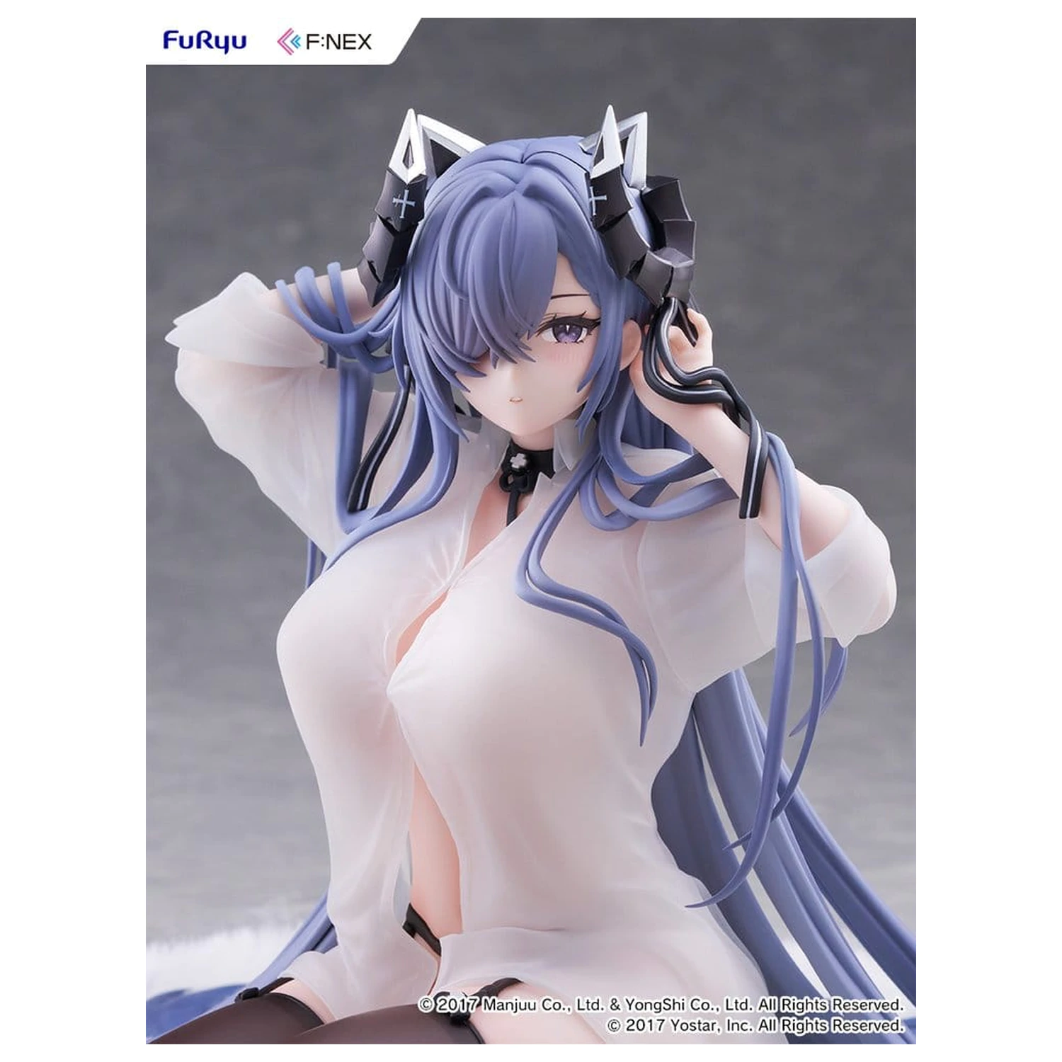 Azur Lane F:NEX PVC Figur 1/6 August von Parseval The Unhulde's Midday Respite Ver. 15 cm Produktfoto
