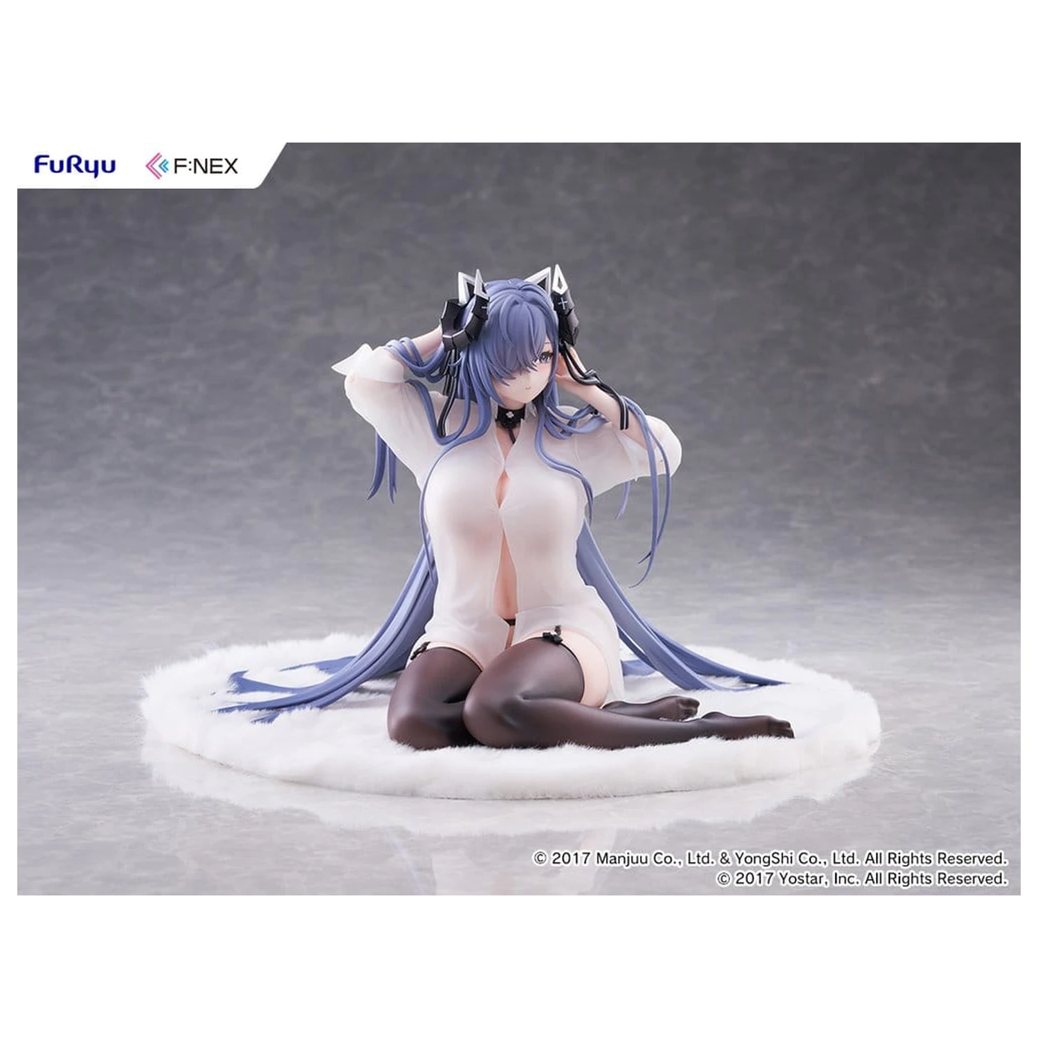Azur Lane F:NEX PVC Figur 1/6 August von Parseval The Unhulde's Midday Respite Ver. 15 cm Produktfoto
