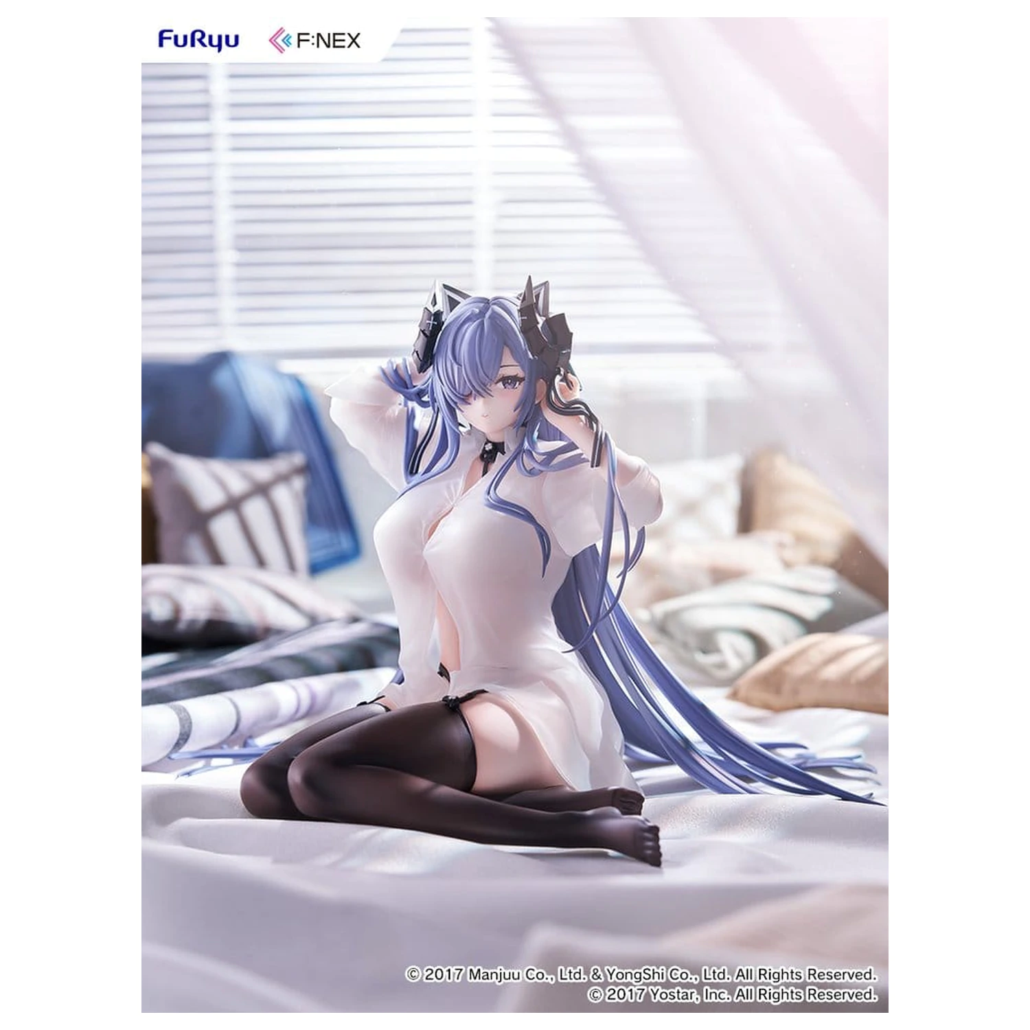 Azur Lane F:NEX PVC Figur 1/6 August von Parseval The Unhulde's Midday Respite Ver. 15 cm Produktfoto