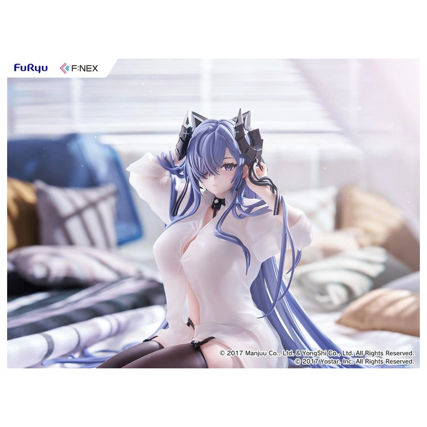 Azur Lane F:NEX PVC Figur 1/6 August von Parseval The Unhulde's Midday Respite Ver. 15 cm Produktfoto