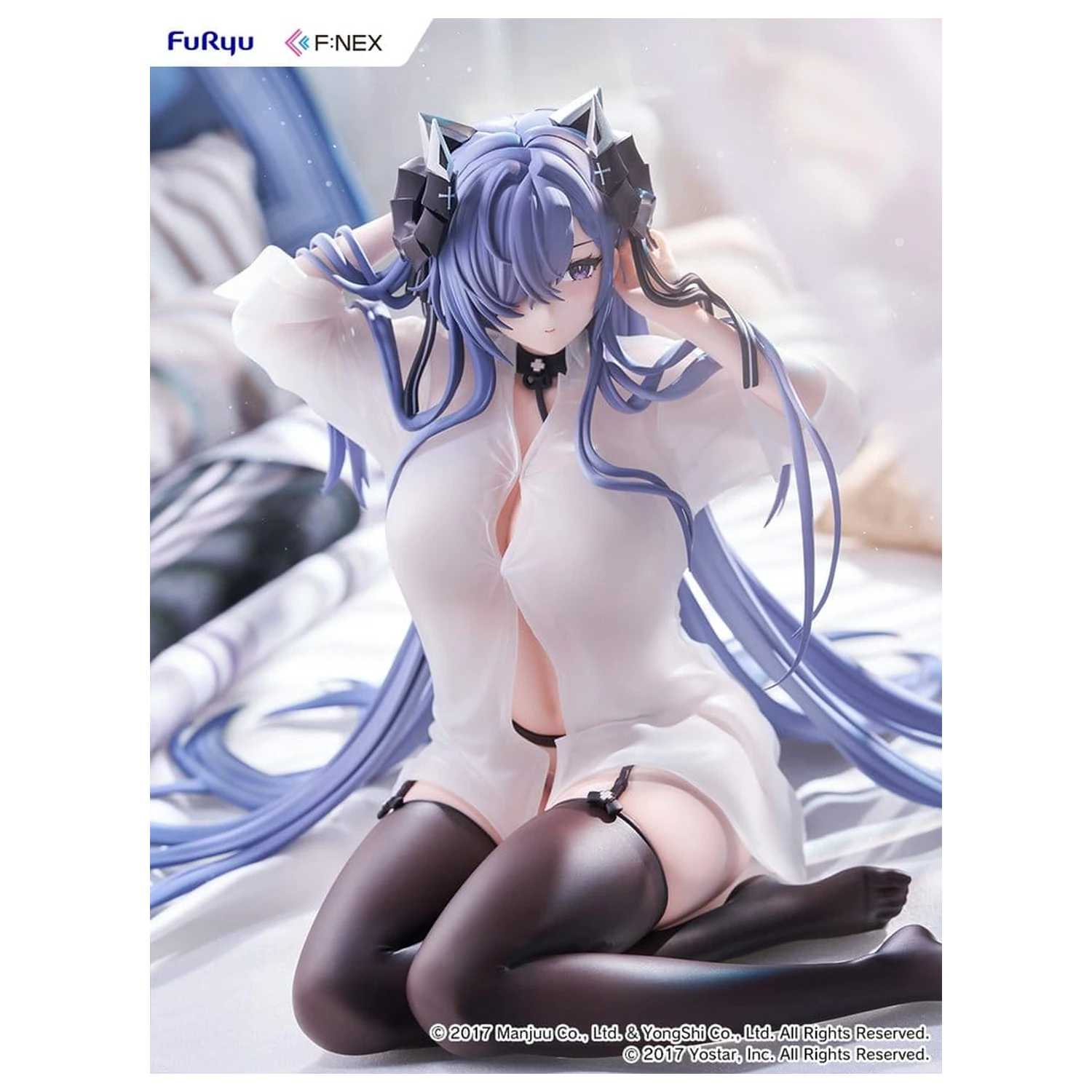 Azur Lane F:NEX PVC Figur 1/6 August von Parseval The Unhulde's Midday Respite Ver. 15 cm Produktfoto
