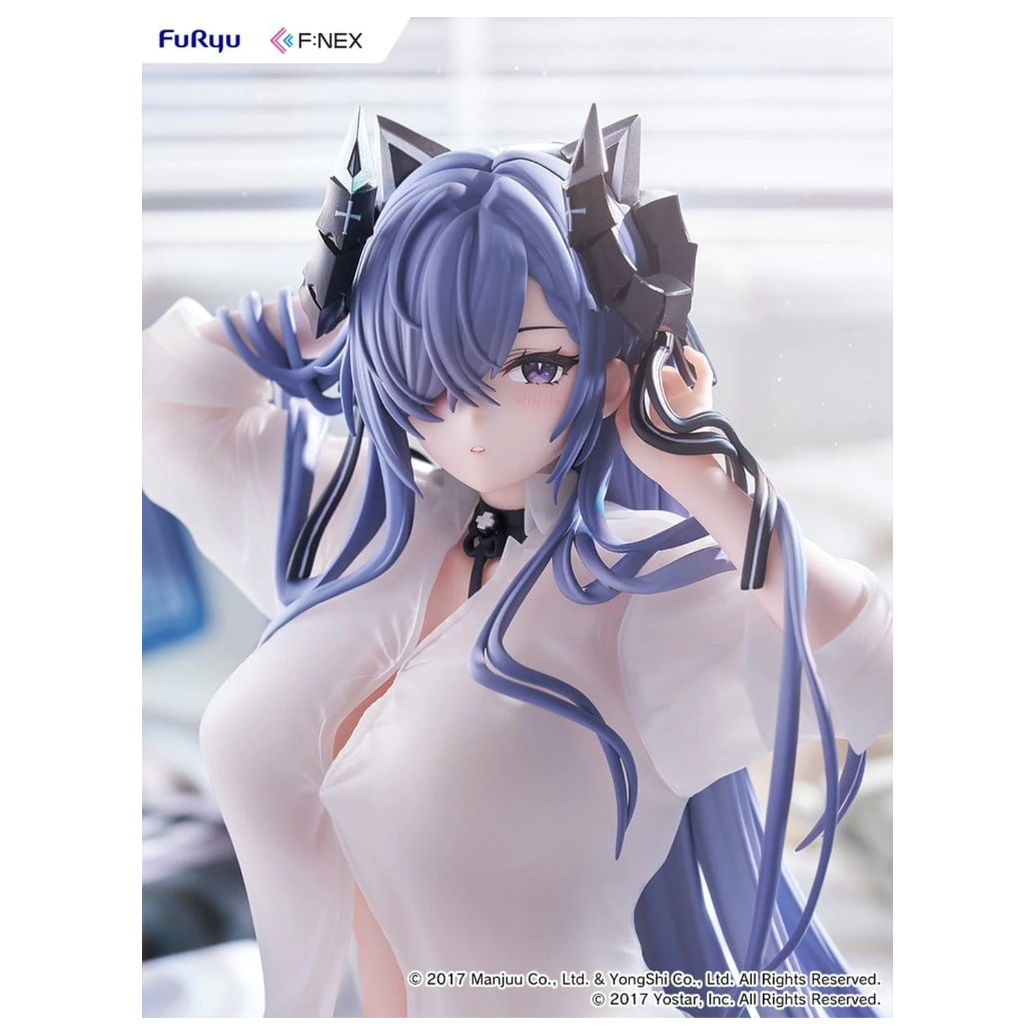 Azur Lane F:NEX PVC Figur 1/6 August von Parseval The Unhulde's Midday Respite Ver. 15 cm Produktfoto