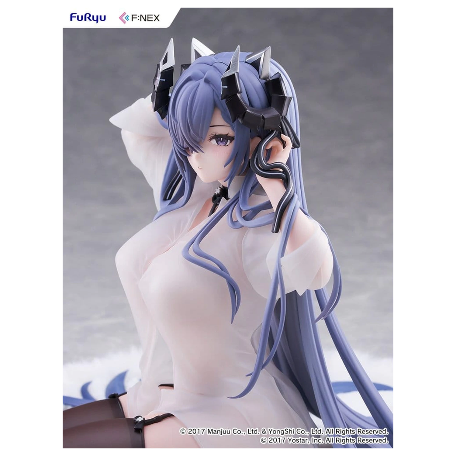 Azur Lane F:NEX PVC Figur 1/6 August von Parseval The Unhulde's Midday Respite Ver. 15 cm Produktfoto