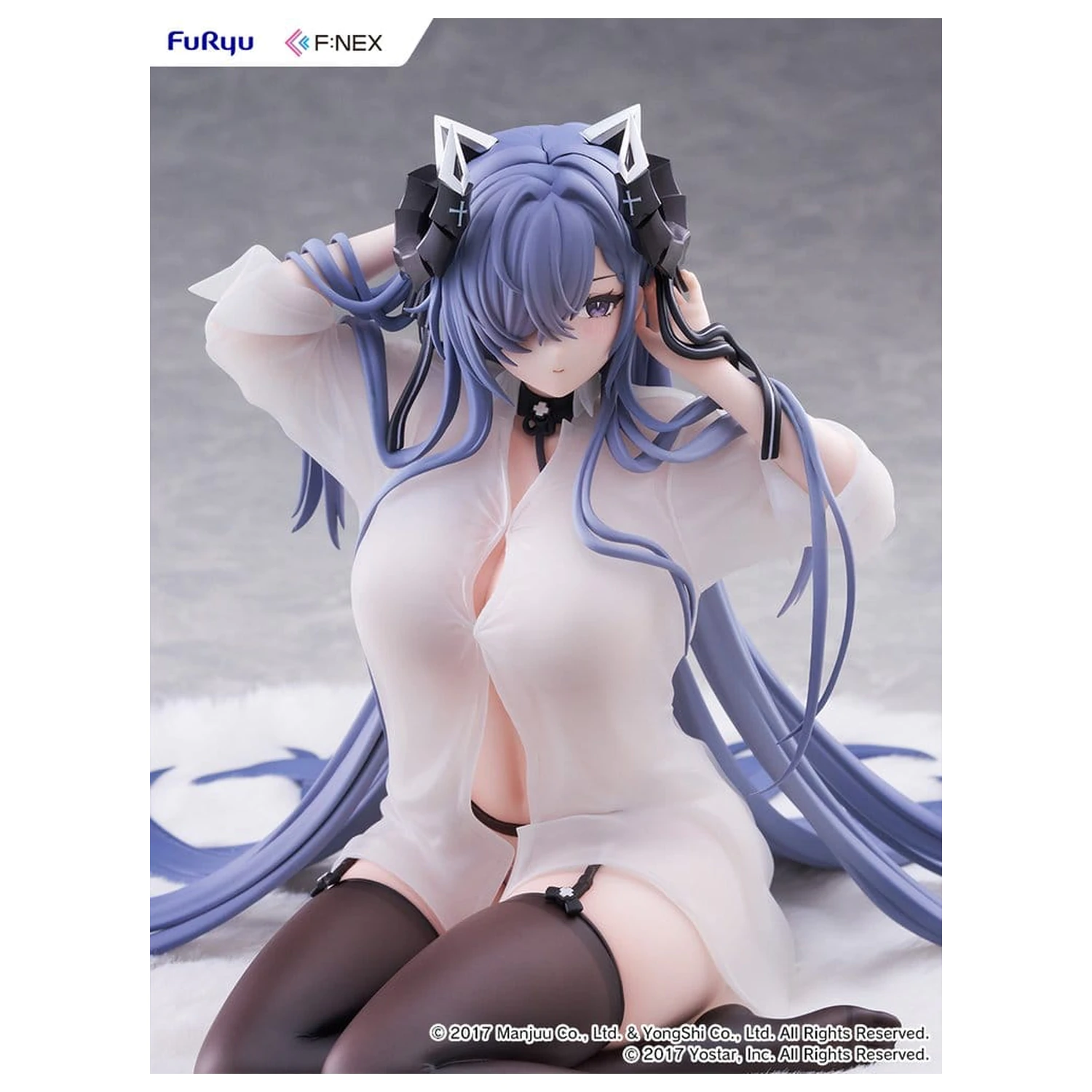 Azur Lane F:NEX PVC Figur 1/6 August von Parseval The Unhulde's Midday Respite Ver. 15 cm Produktfoto
