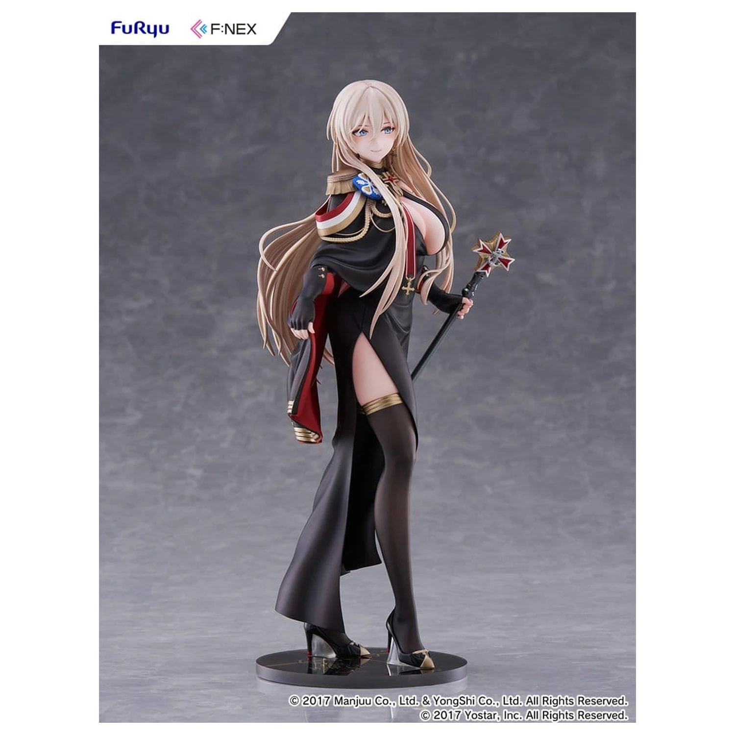Azur Lane F:NEX PVC Figur 1/7 Bismarck Formal Dress Ver. 25 cm Produktfoto