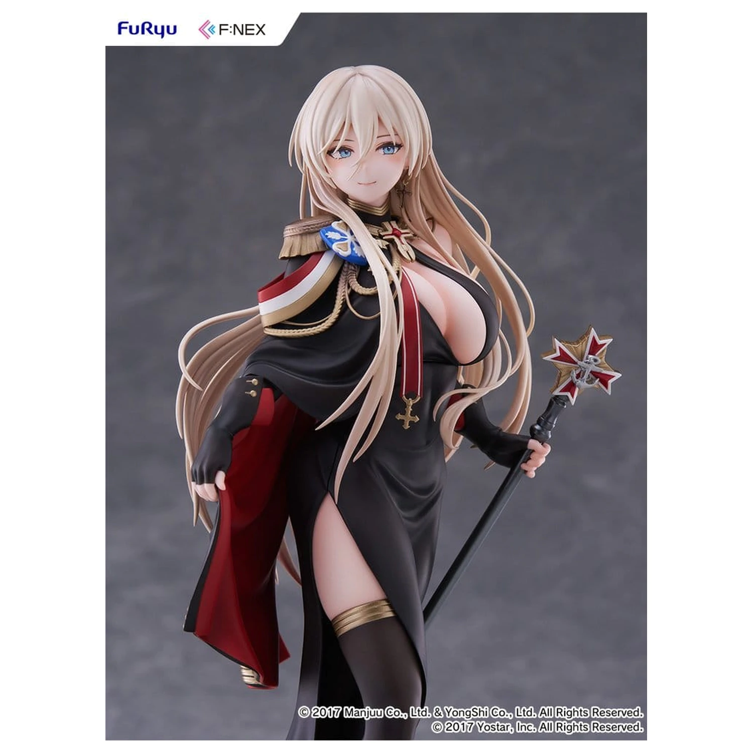 Azur Lane F:NEX PVC Figur 1/7 Bismarck Formal Dress Ver. 25 cm Produktfoto