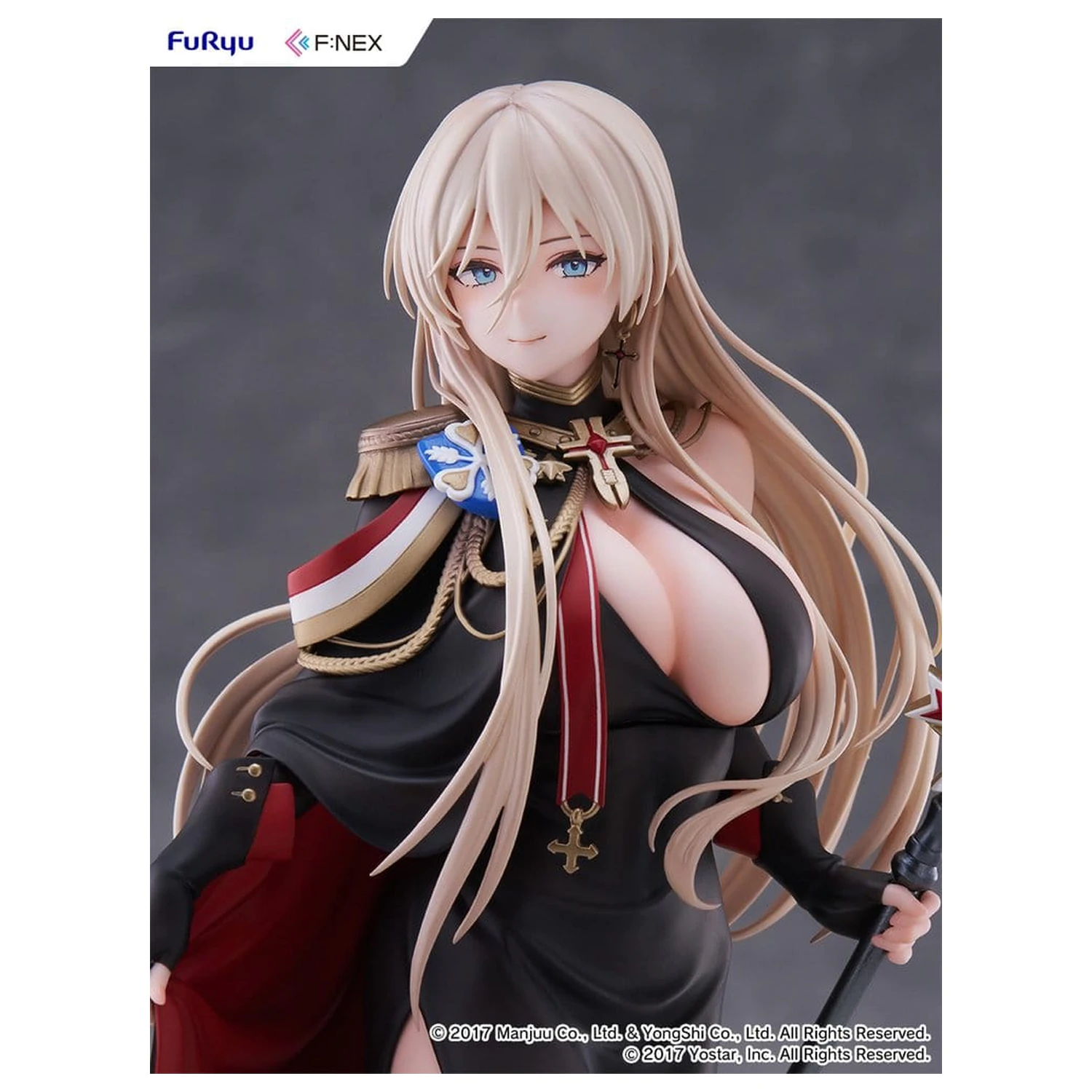 Azur Lane F:NEX PVC Figur 1/7 Bismarck Formal Dress Ver. 25 cm Produktfoto