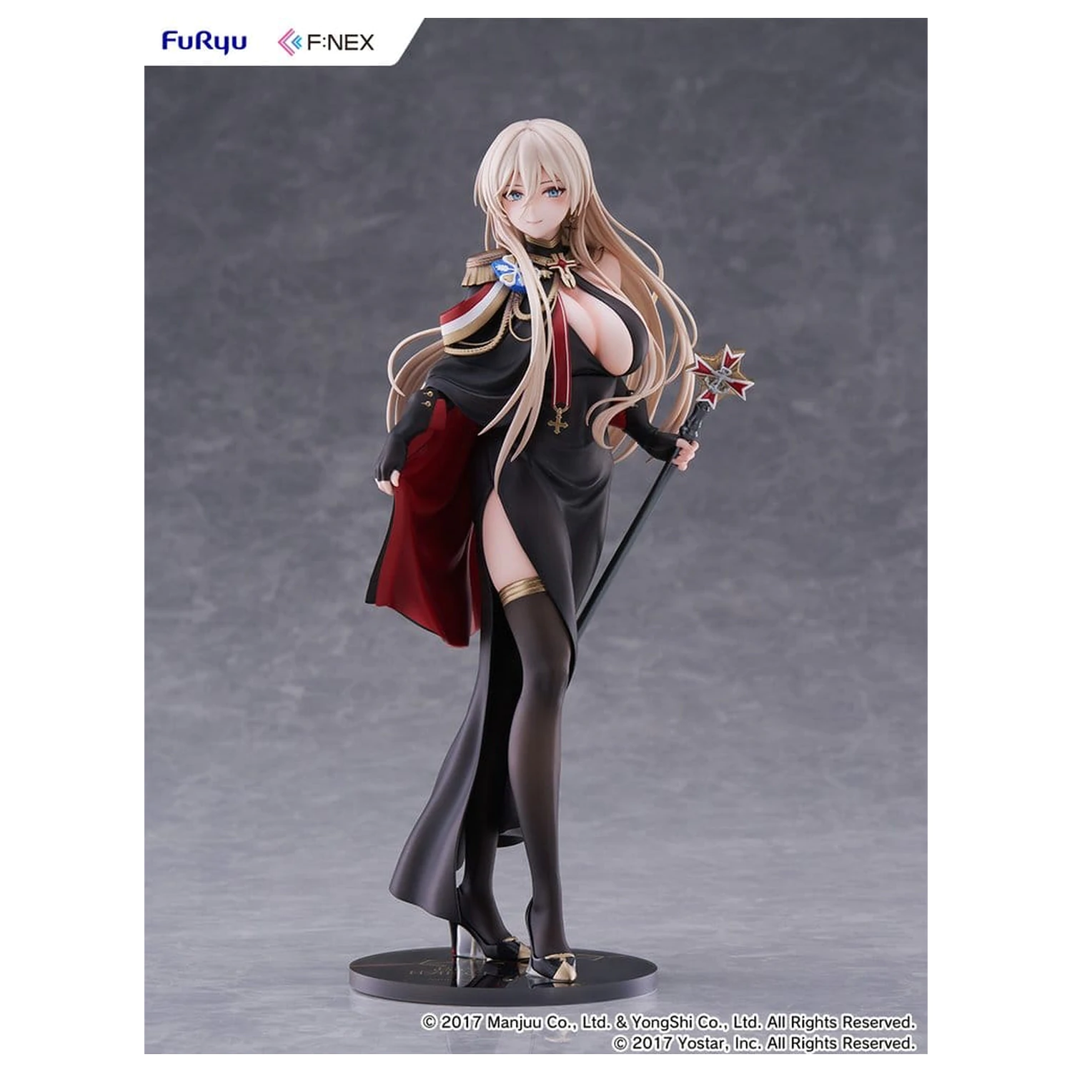 Azur Lane F:NEX PVC Figur 1/7 Bismarck Formal Dress Ver. 25 cm Produktfoto