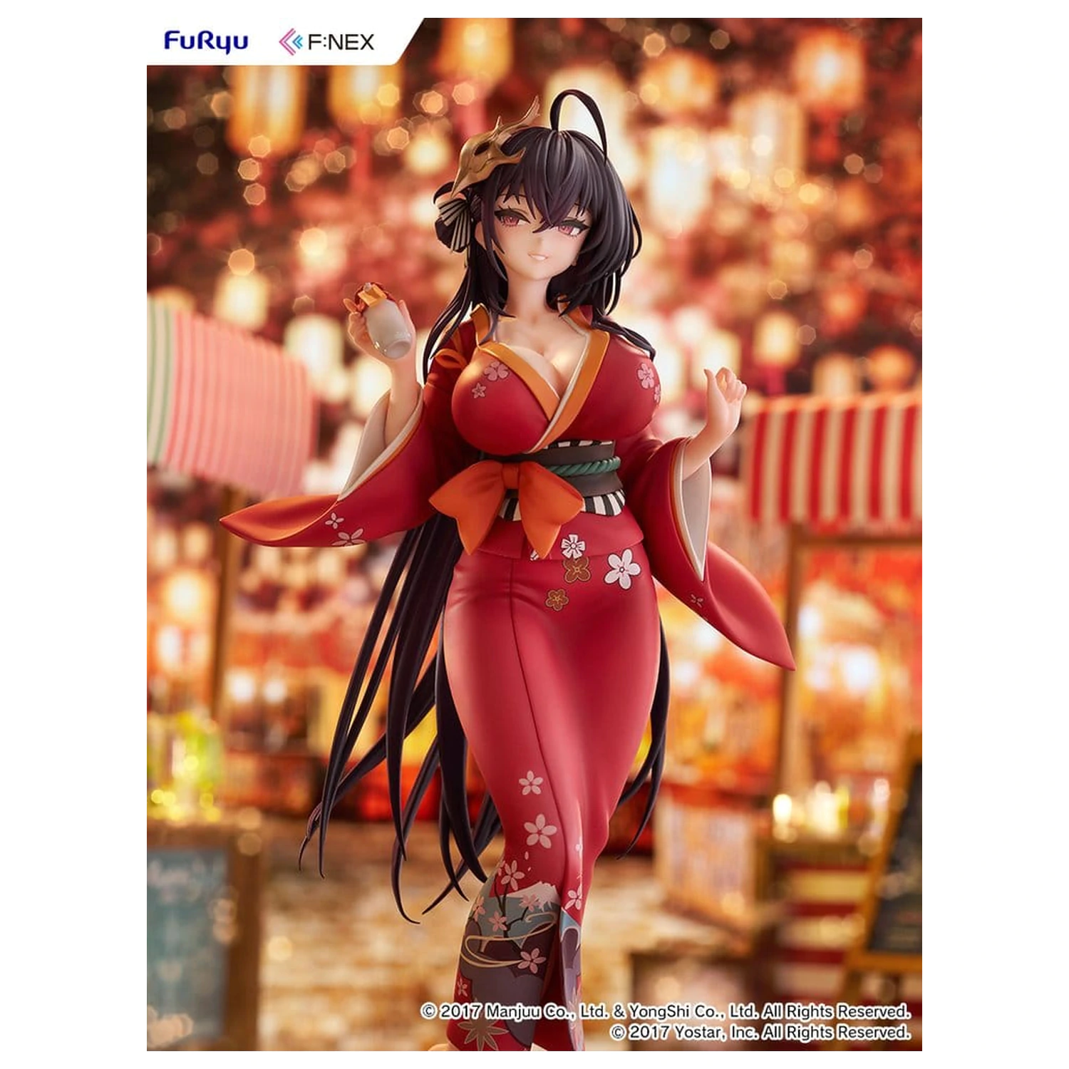 Azur Lane F:NEX PVC Figur 1/7 Taihou Yukata Ver. 25 cm Produktfoto
