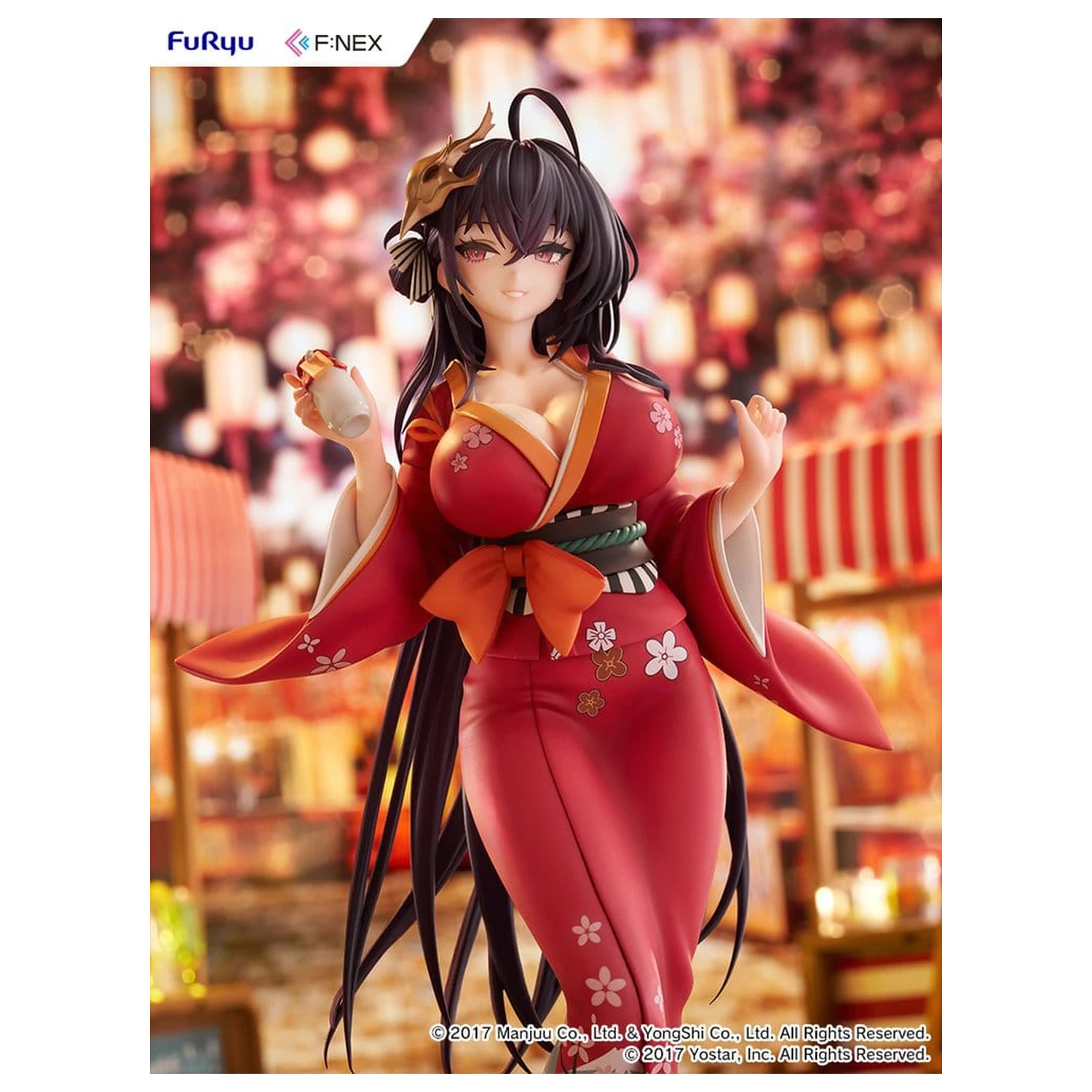 Azur Lane F:NEX PVC Figur 1/7 Taihou Yukata Ver. 25 cm Produktfoto