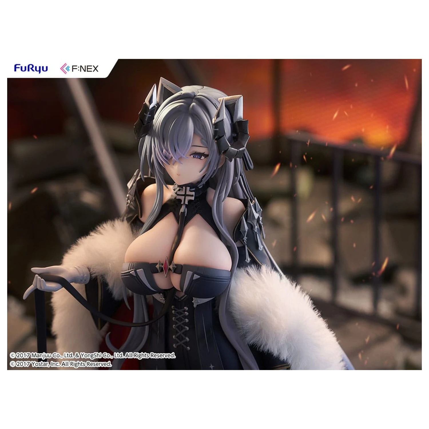 Azur Lane F:Nex PVC Statue 1/6 August von Parseval 29 cm Produktfoto