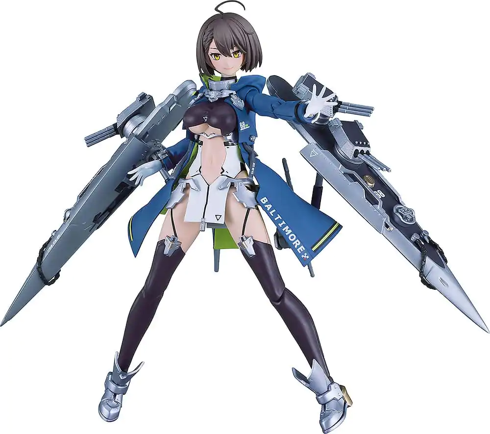Azur Lane Plastic Model Kit PLAMATEA Baltimore 16 cm Produktfoto