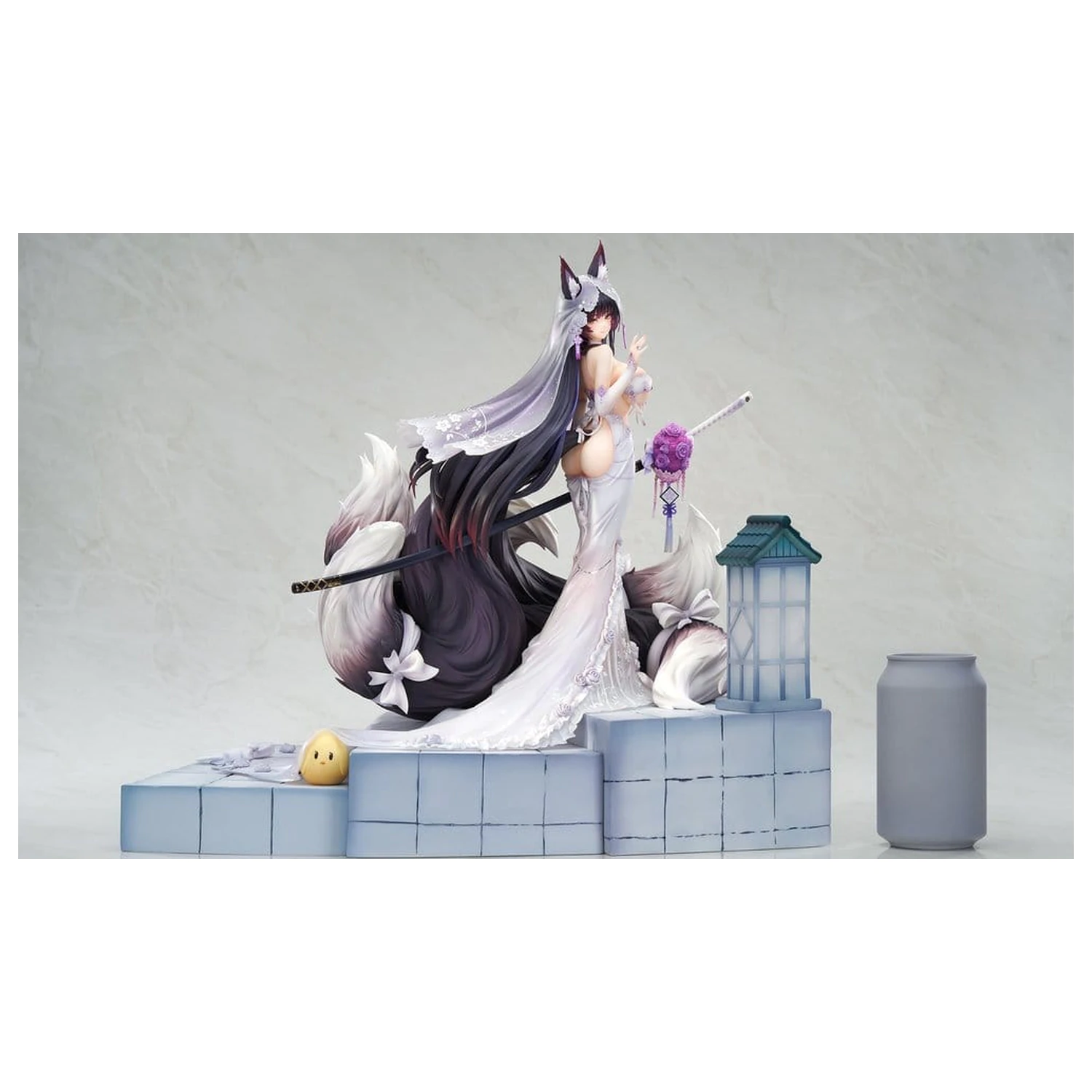 Azur Lane PVC Figur Musashi Purest Wisteria Ver. 36 cm Produktfoto