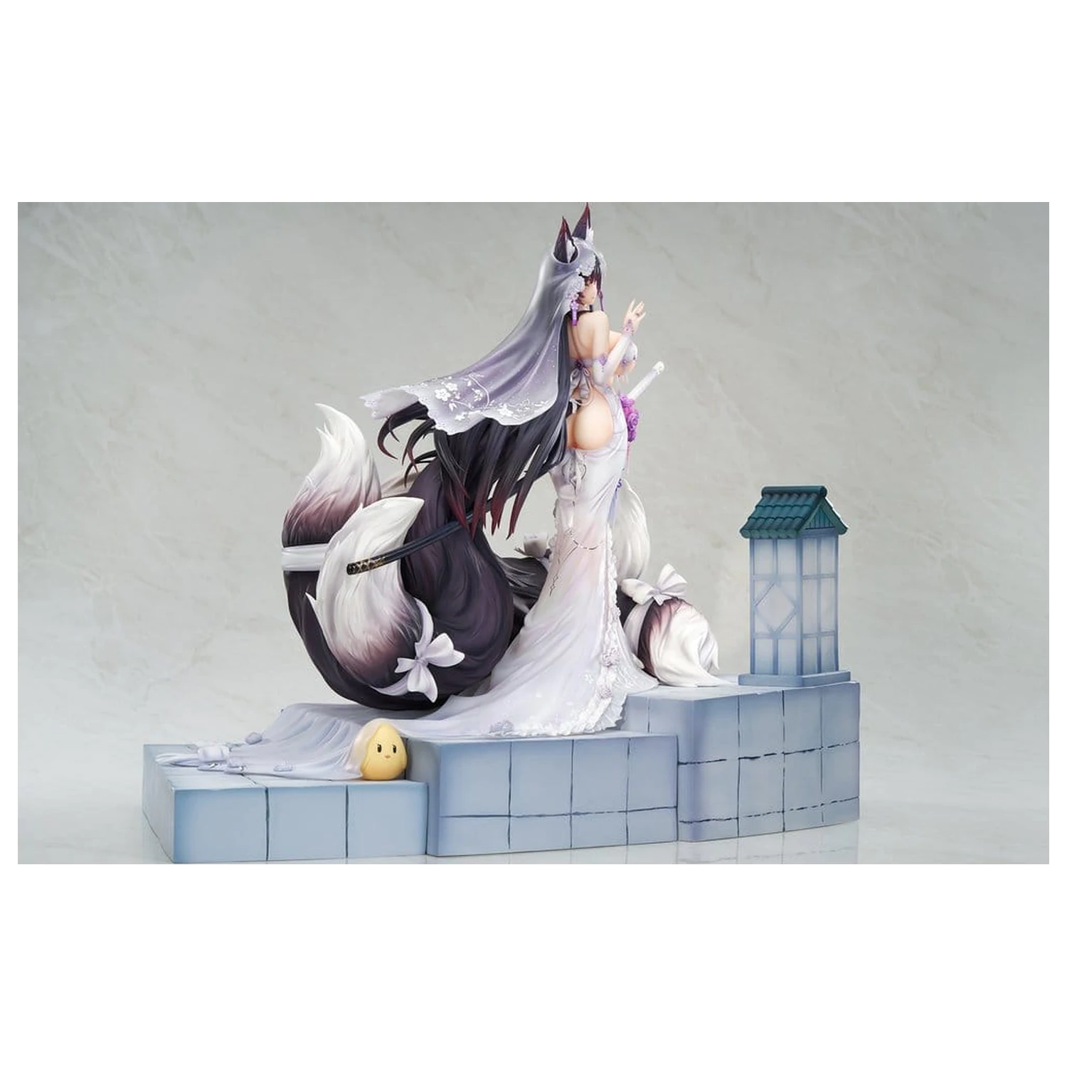 Azur Lane PVC Figur Musashi Purest Wisteria Ver. 36 cm Produktfoto