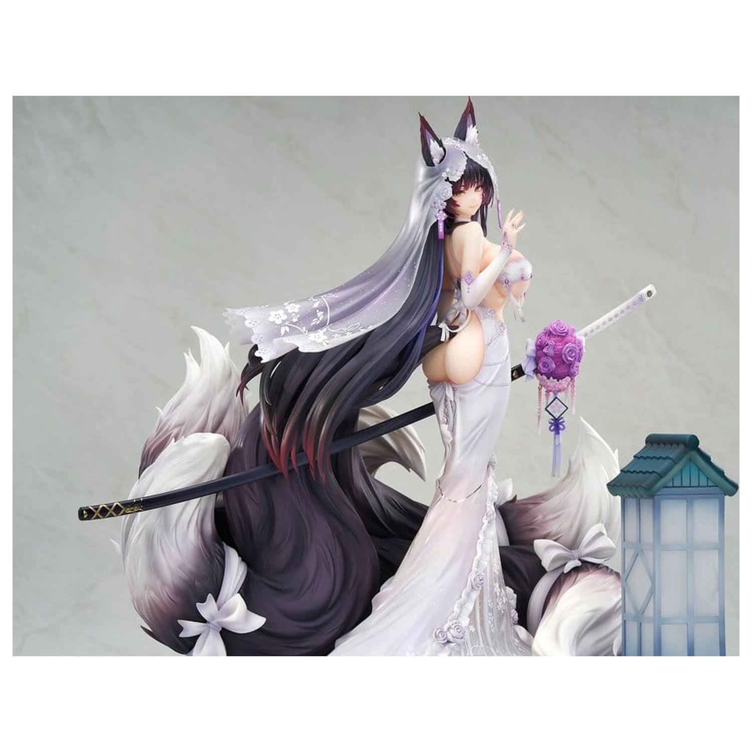 Azur Lane PVC Figur Musashi Purest Wisteria Ver. 36 cm Produktfoto