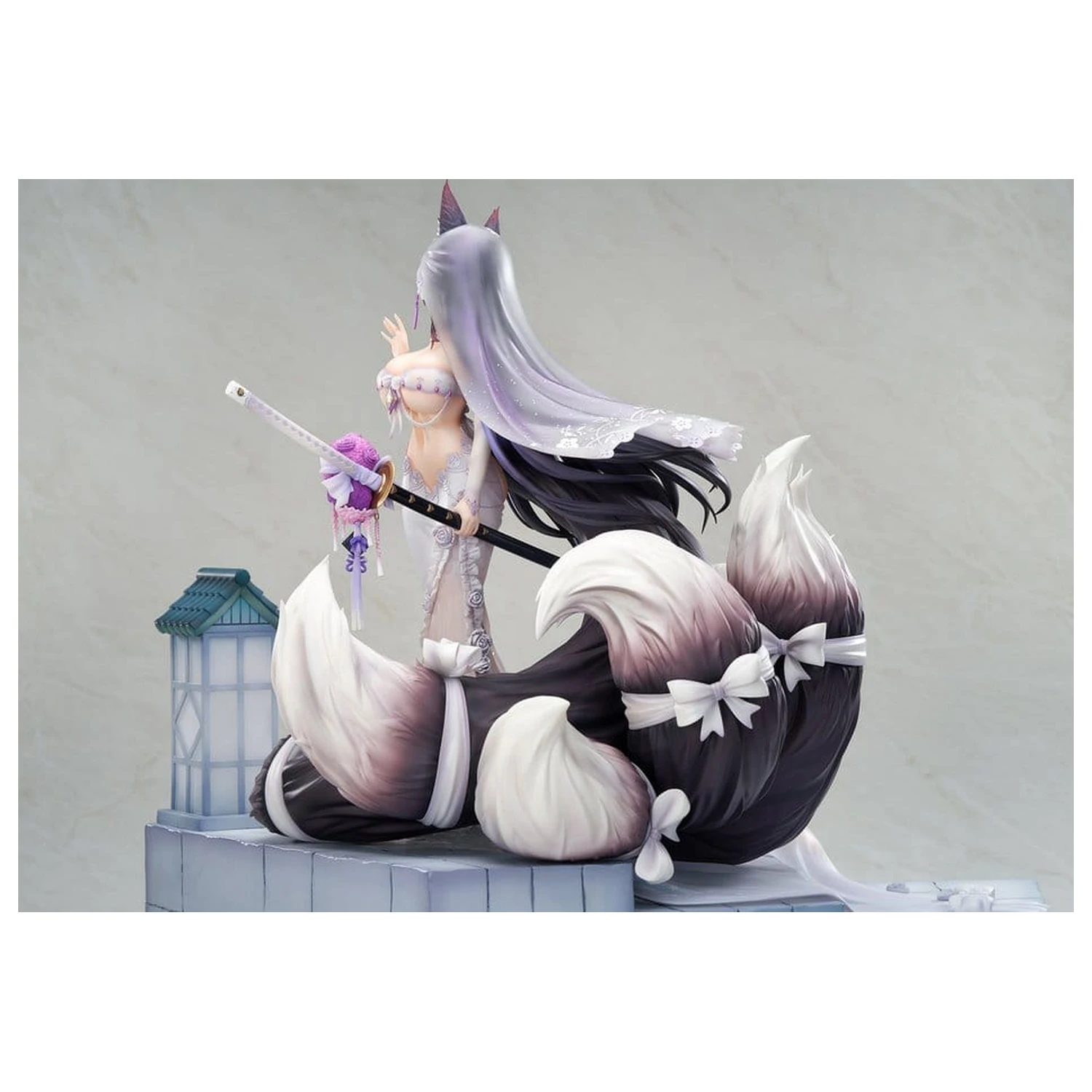 Azur Lane PVC Figur Musashi Purest Wisteria Ver. 36 cm Produktfoto
