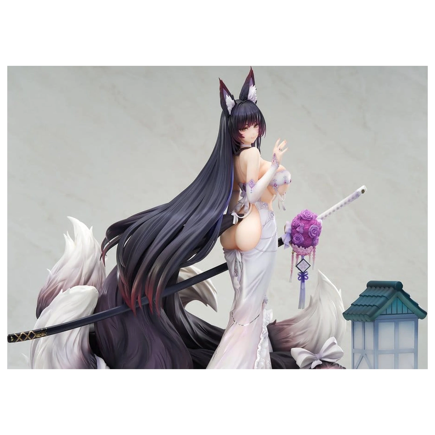 Azur Lane PVC Figur Musashi Purest Wisteria Ver. 36 cm Produktfoto