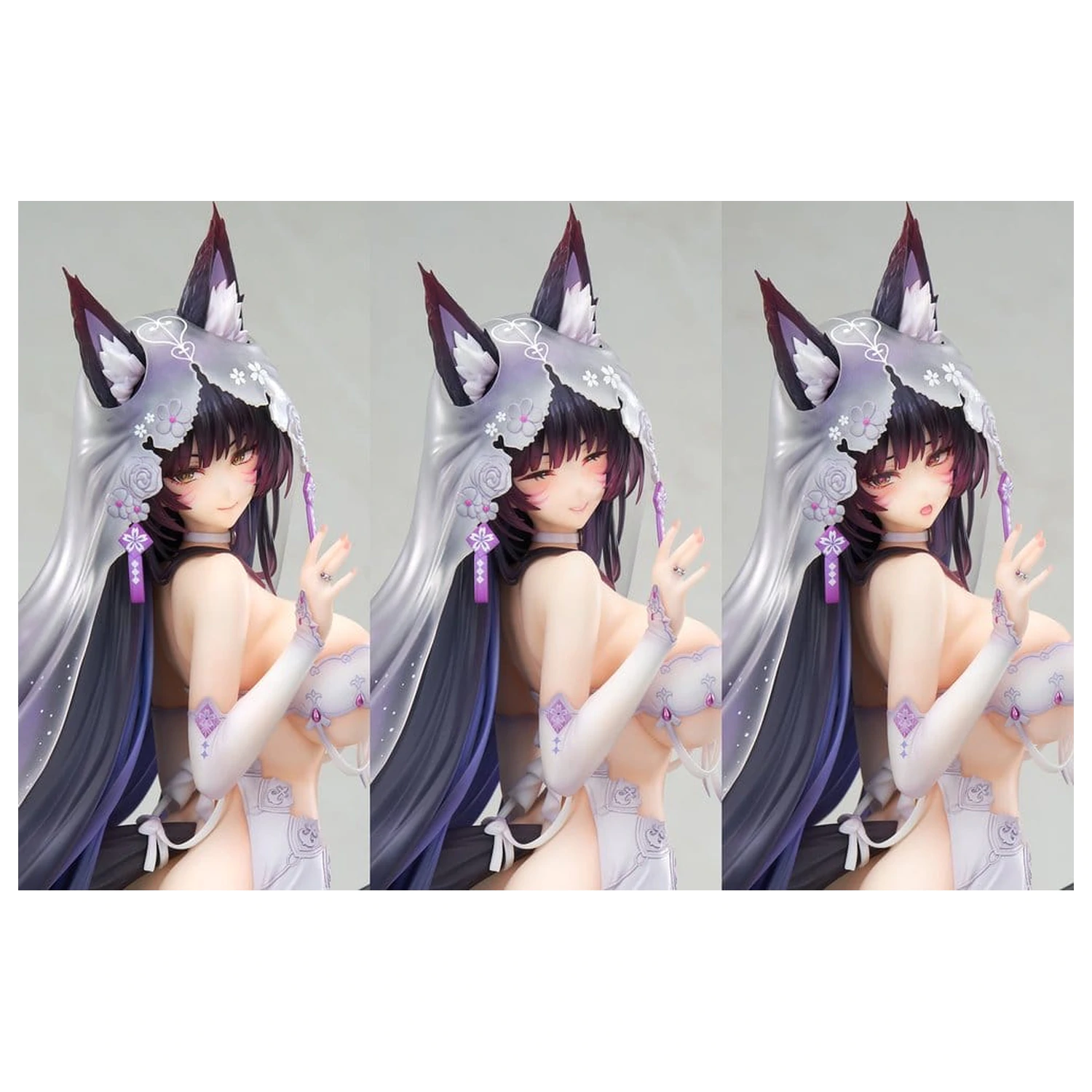 Azur Lane PVC Figur Musashi Purest Wisteria Ver. 36 cm Produktfoto