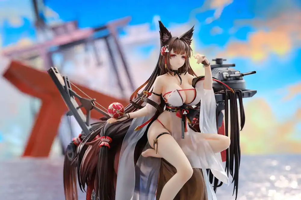 Azur Lane PVC Statue 1/7 Amagi Wending Waters Serene Lotus Ver. Acrylic Special Edition w/Display 25 cm termékfotó