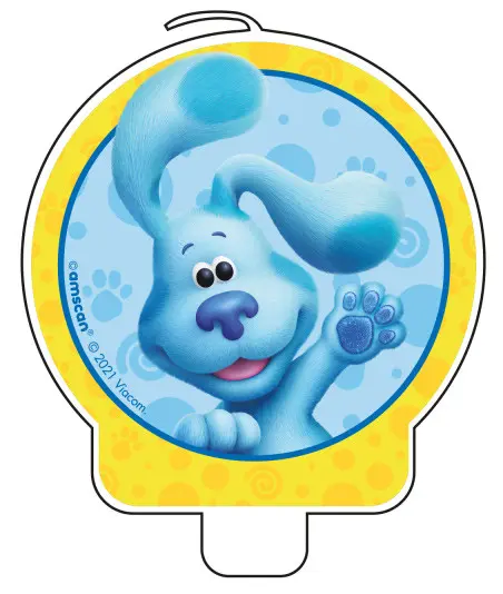 Azure Traces Kuchen Kerze Produktfoto