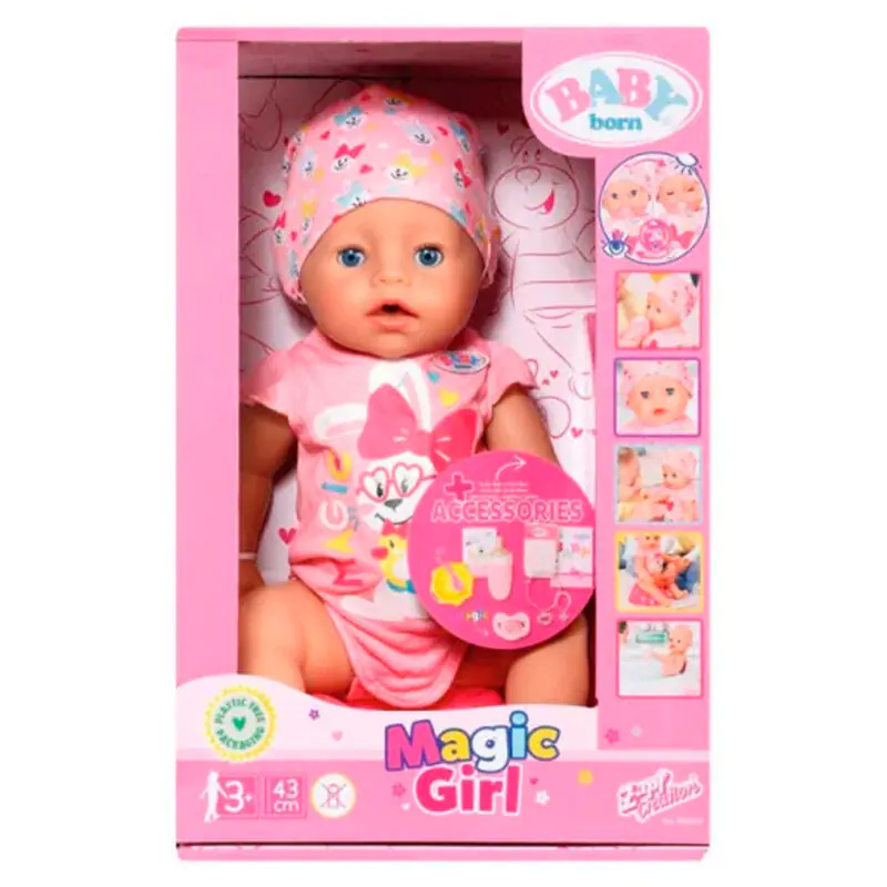 BABY born kleines Mädchen Puppe 43cm Produktfoto