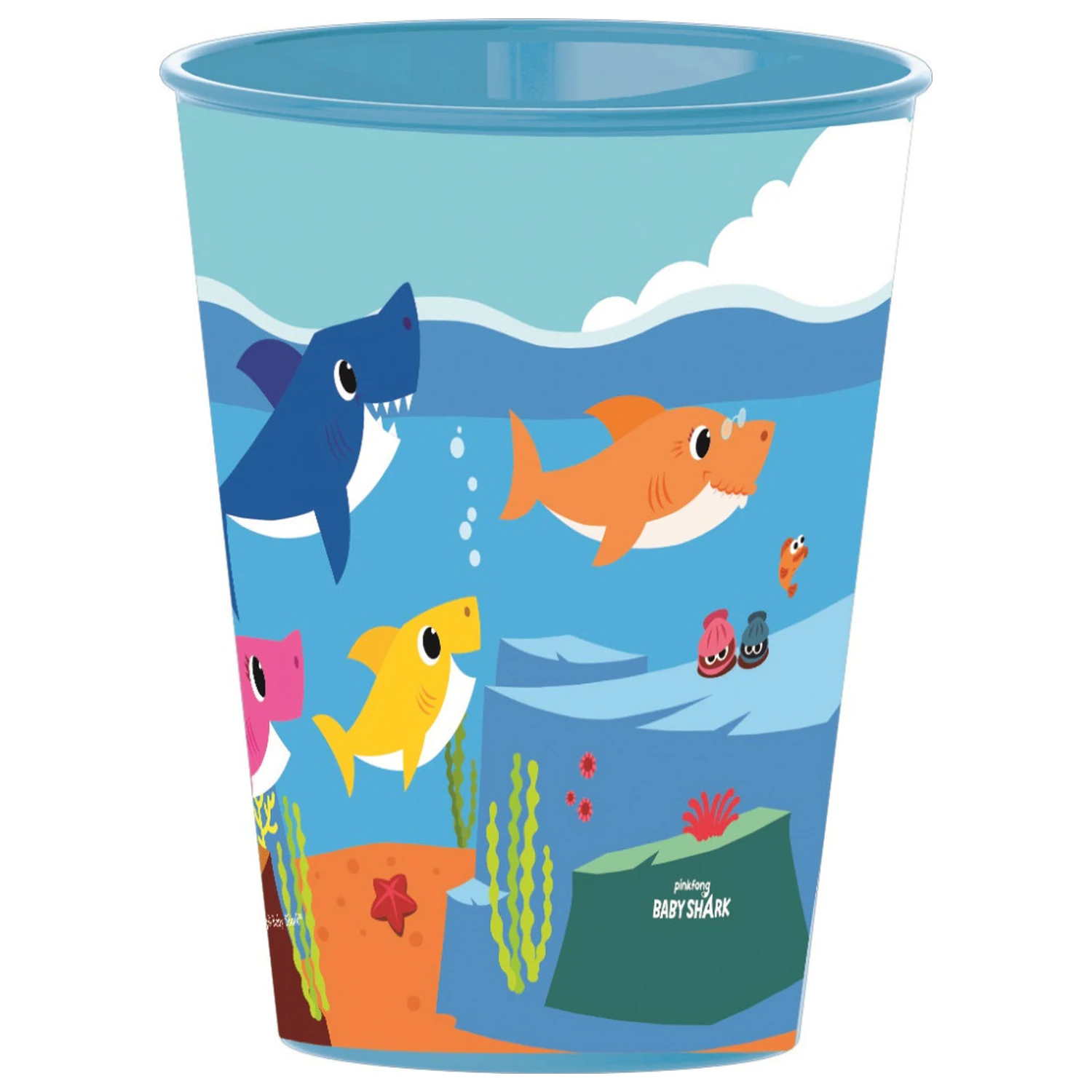 Baby Shark Splashy Plastikbecher 260 ml Produktfoto