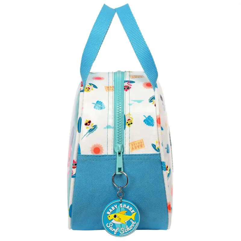 Baby Shark Surfing thermal Lunchtasche Produktfoto