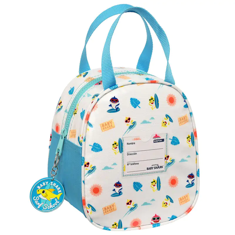 Baby Shark Surfing thermal Lunchtasche Produktfoto