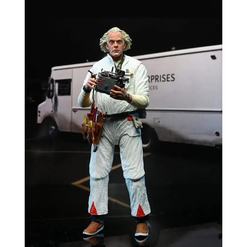 Zurück in die Zukunft Actionfigur Ultimate Doc Brown (1985) 18 cm Produktfoto