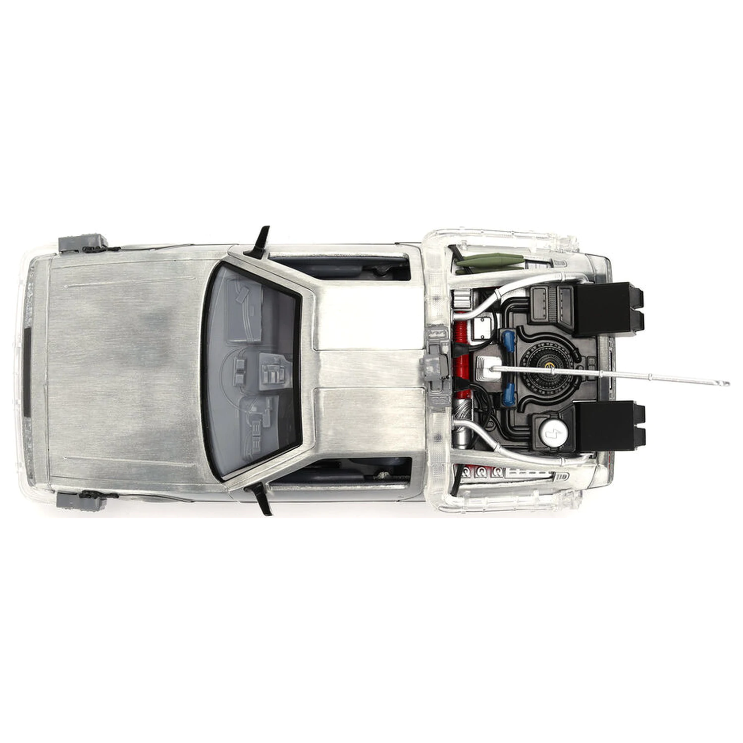 Back to the Future 40. Jubiläum Time Machine Hollywood Rides DeLorean Replik Produktfoto