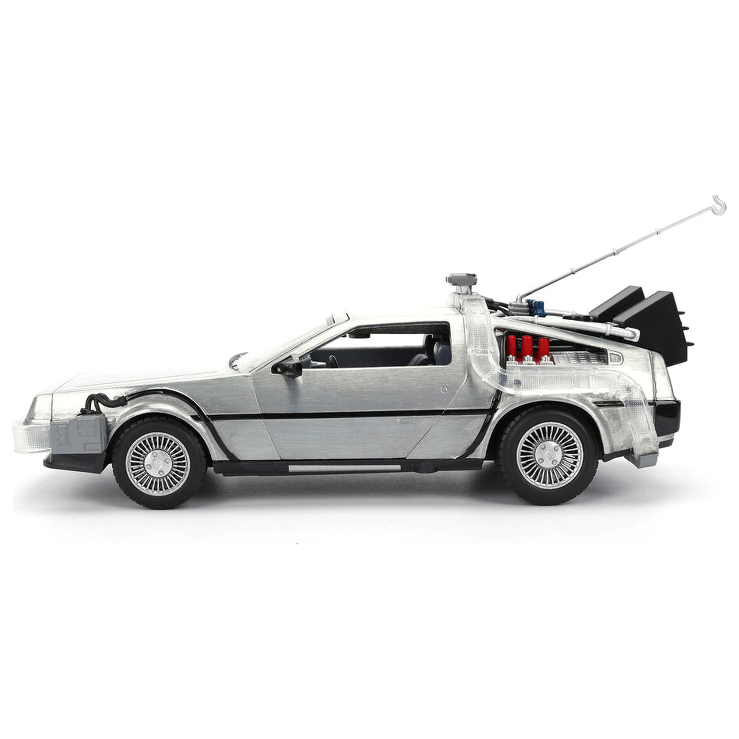 Back to the Future 40. Jubiläum Time Machine Hollywood Rides DeLorean Replik Produktfoto