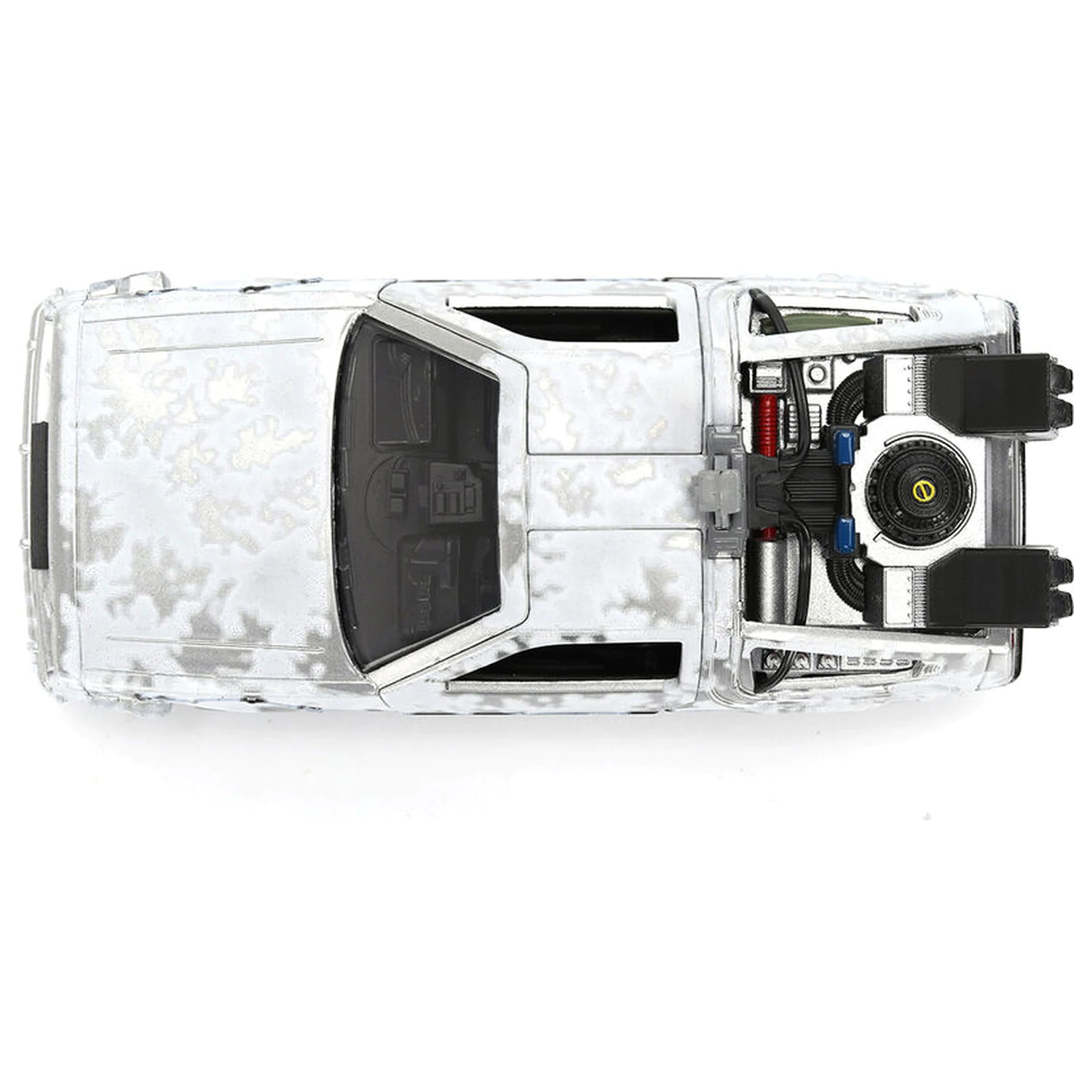 Back to the Future 40th Anniversary Time Machine Ice Effect DeLorean Nachbildung Produktfoto