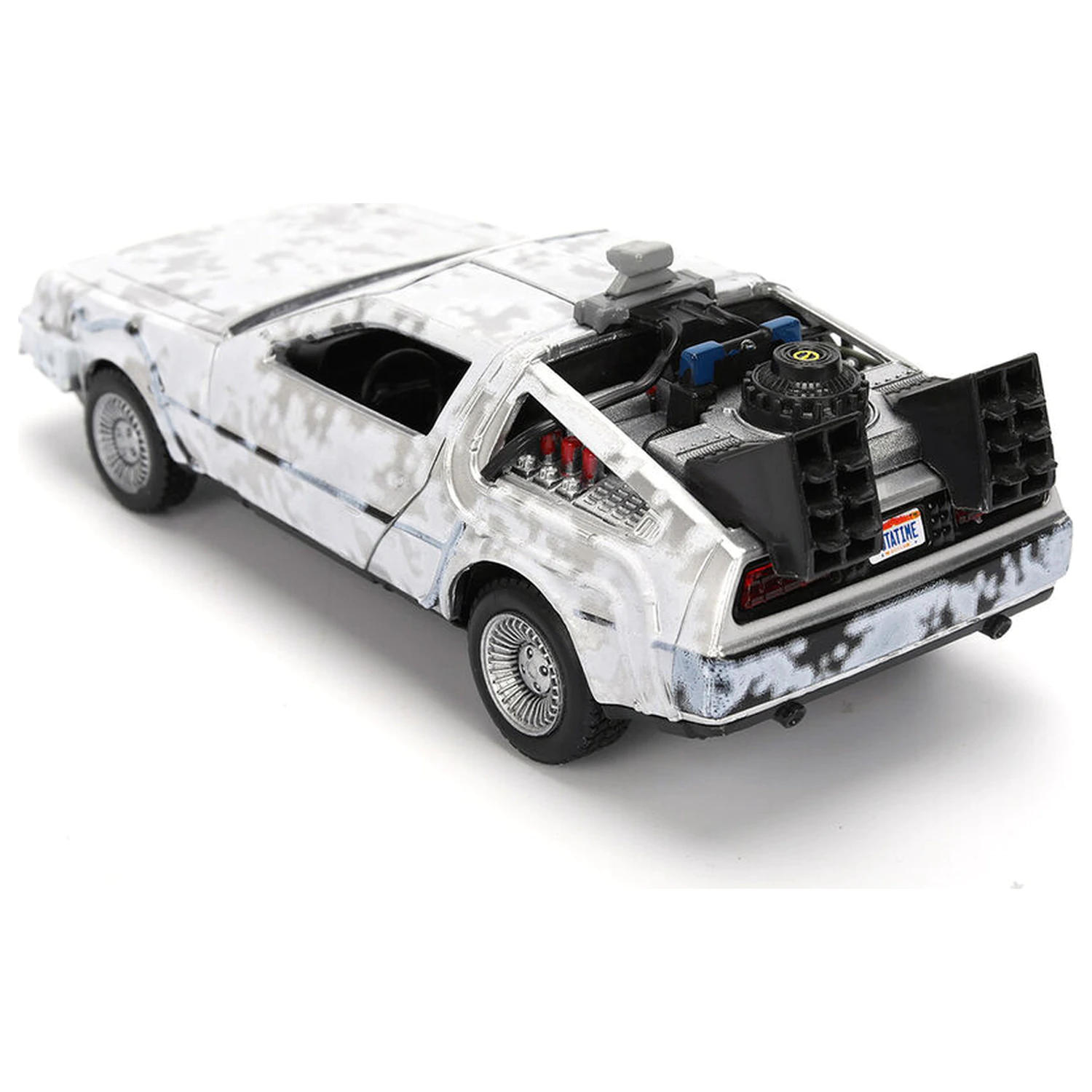 Back to the Future 40th Anniversary Time Machine Ice Effect DeLorean Nachbildung Produktfoto