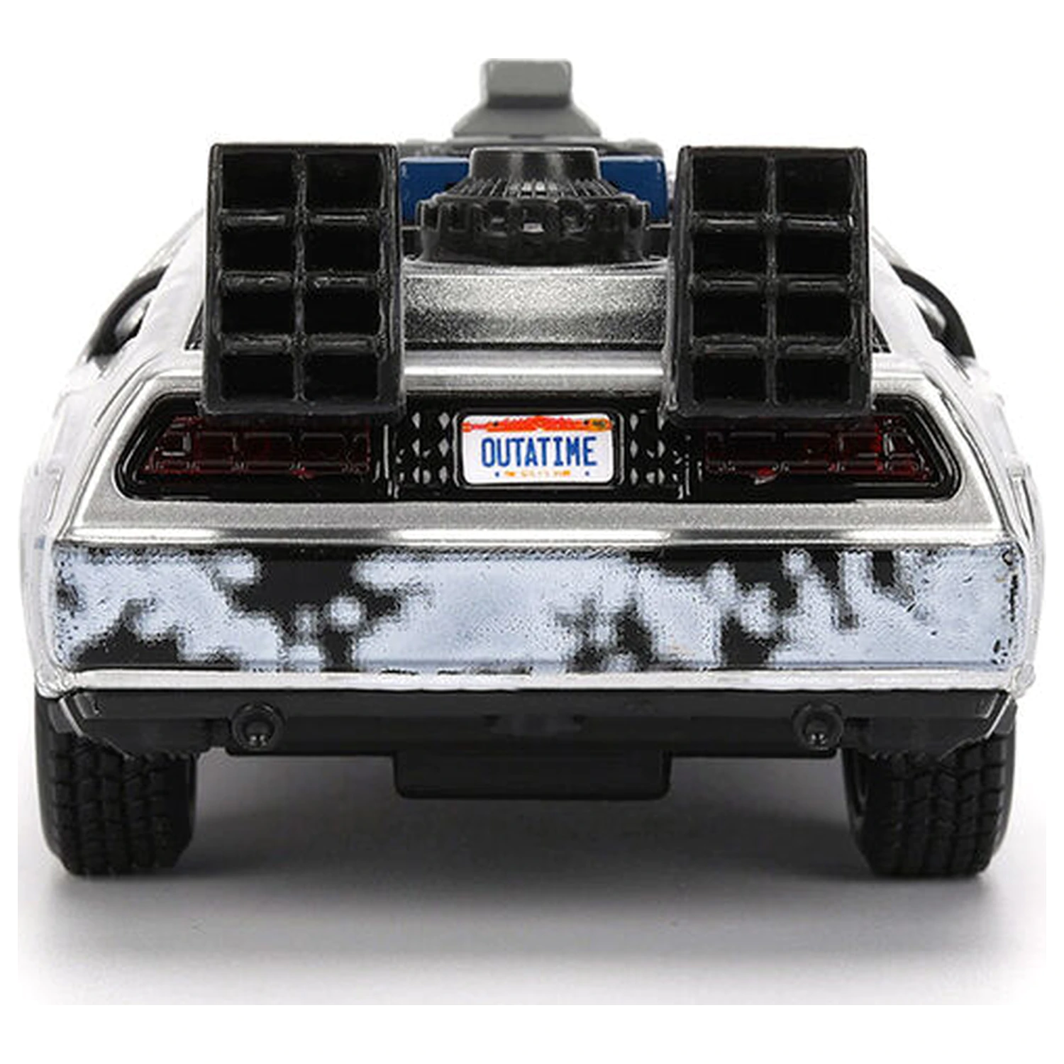 Back to the Future 40th Anniversary Time Machine Ice Effect DeLorean Nachbildung Produktfoto